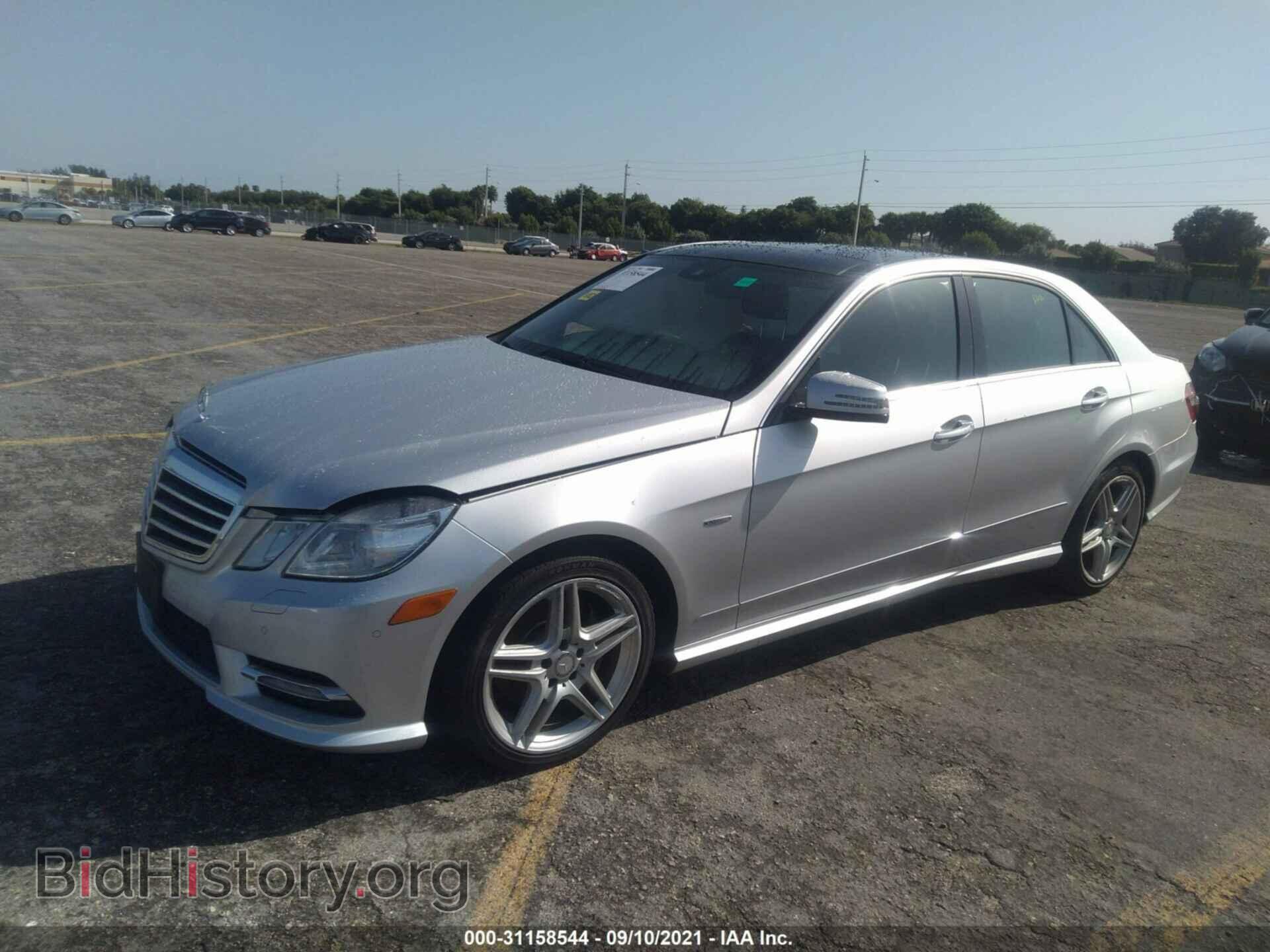 2012 MERCEDES-BENZ E-CLASS - VIN: WDDHF8JB6CA639083 - Фото 2
