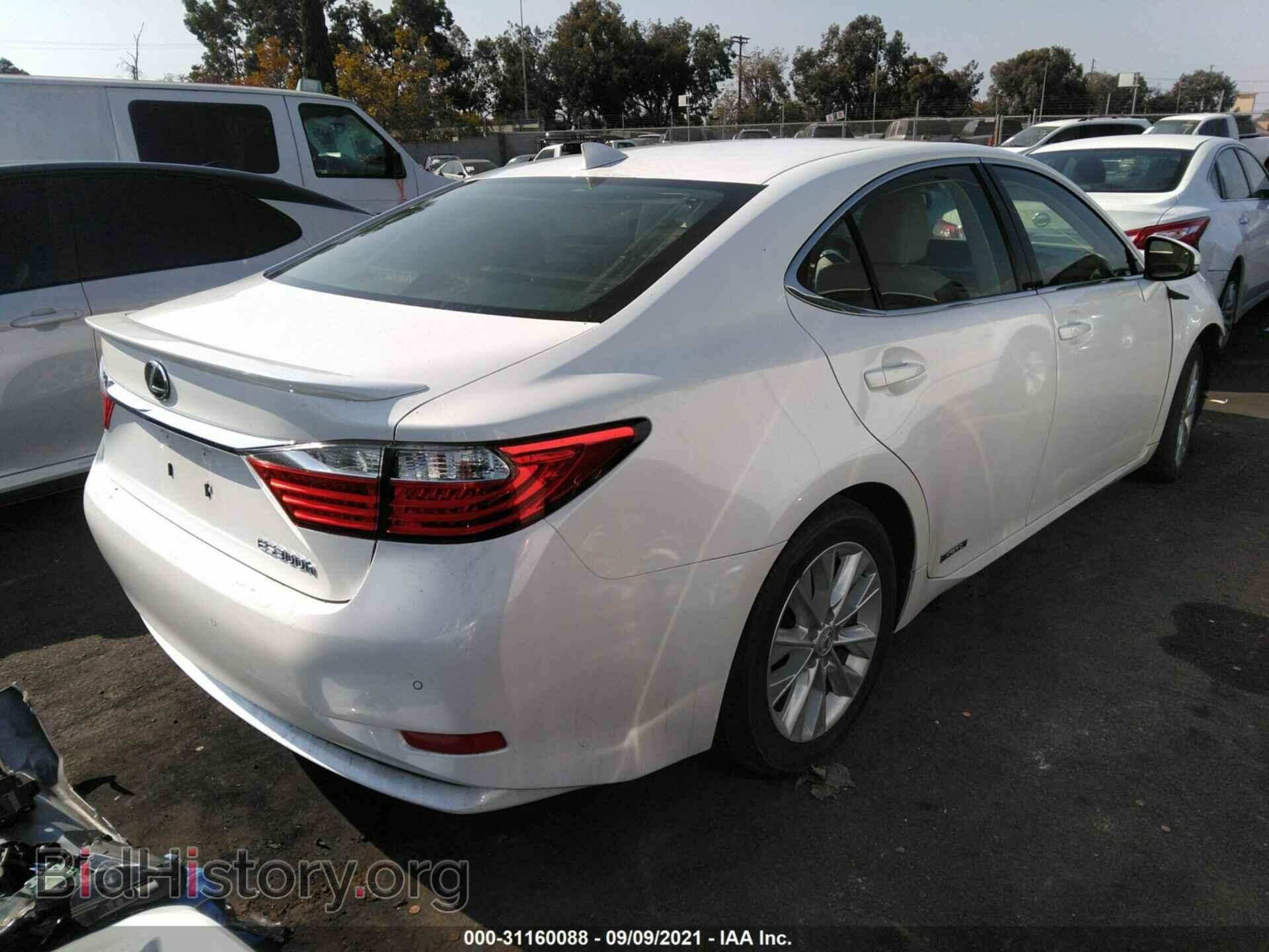 2015 LEXUS ES 300H - VIN: JTHBW1GG6F2083672 - Фото 4