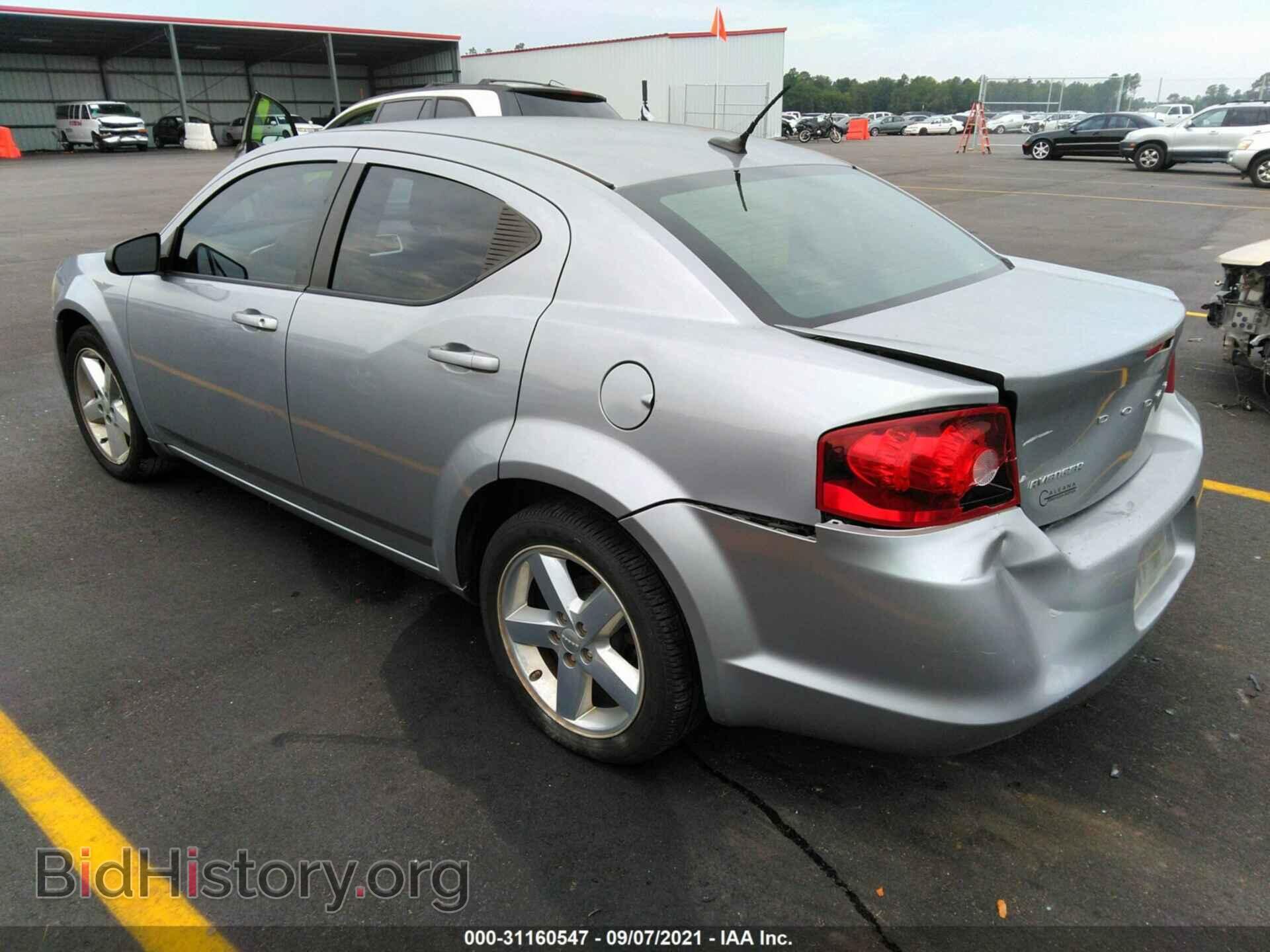 2013 DODGE AVENGER - VIN: 1C3CDZAB7DN685262 - Фото 3
