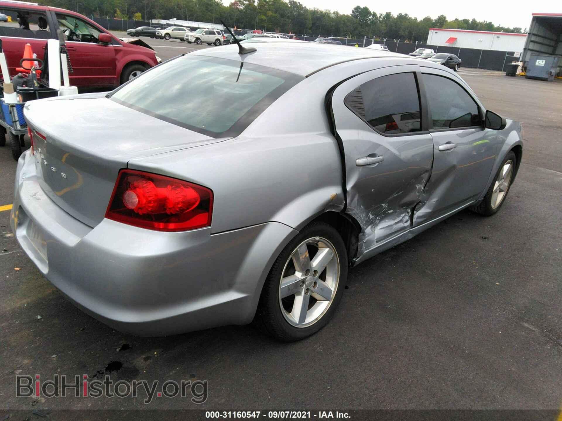 2013 DODGE AVENGER - VIN: 1C3CDZAB7DN685262 - Фото 4