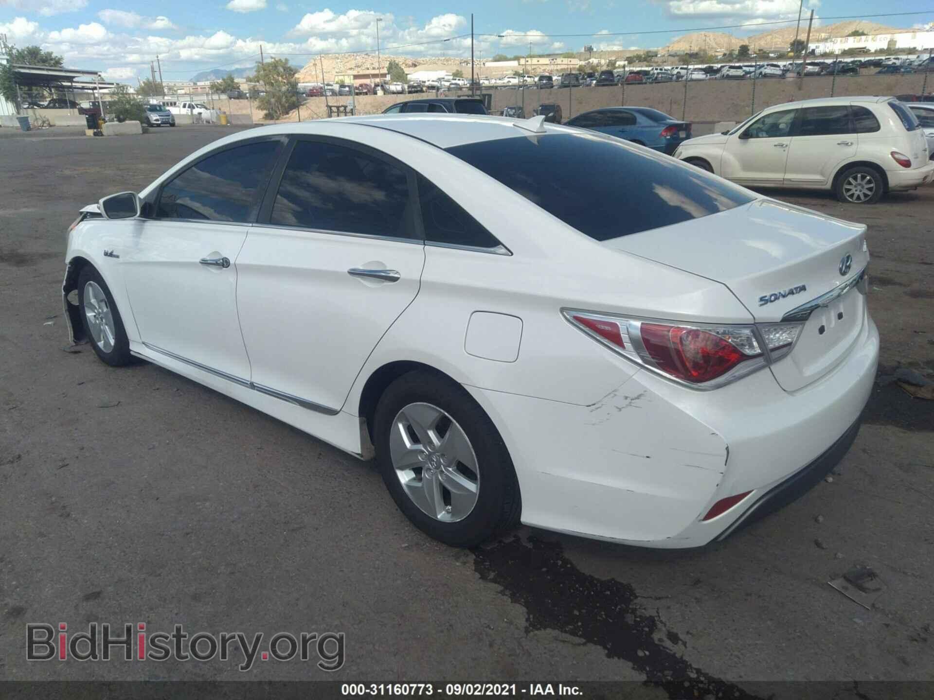 2012 HYUNDAI SONATA - VIN: KMHEC4A41CA059848 - Фото 3