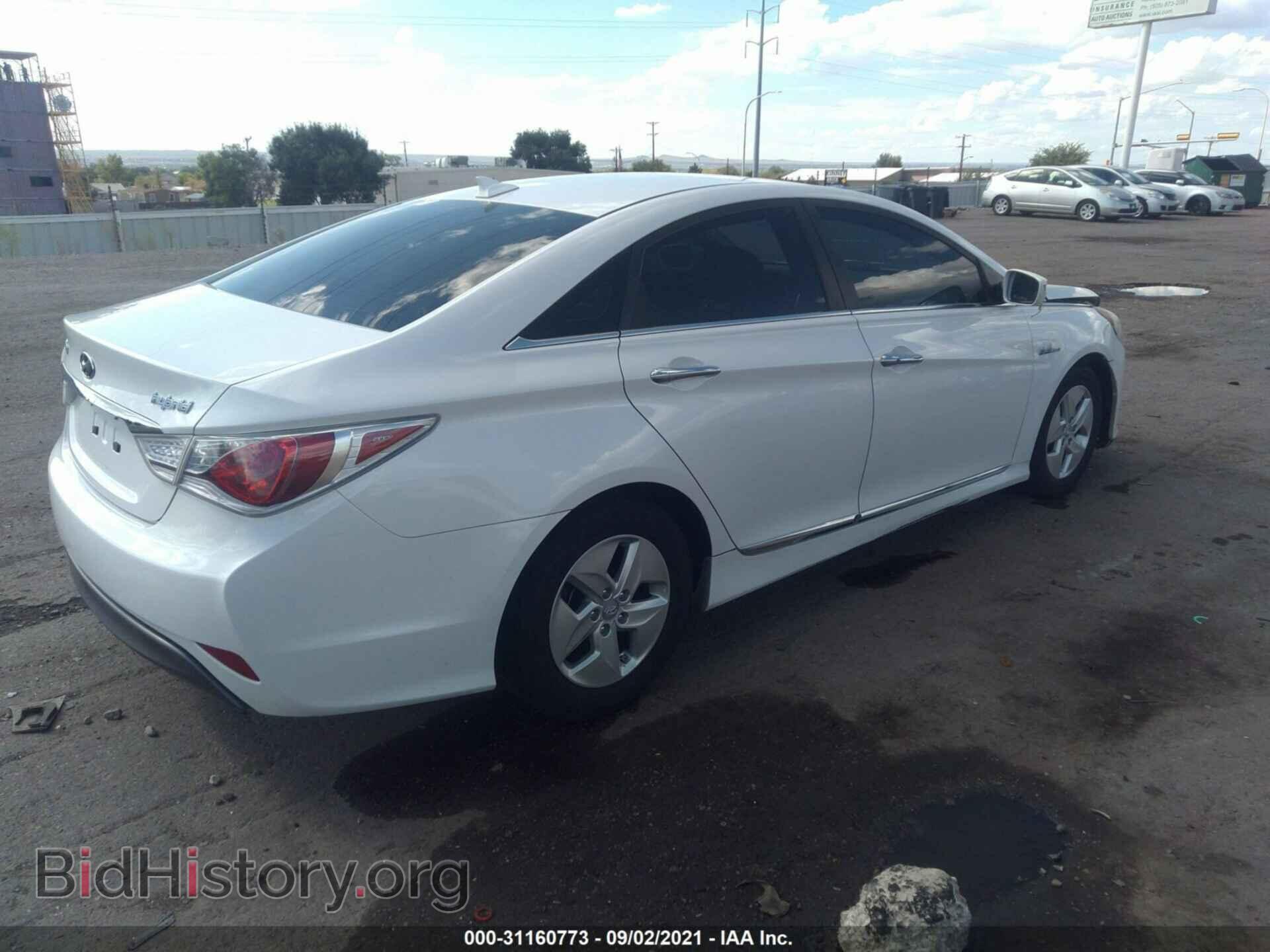 2012 HYUNDAI SONATA - VIN: KMHEC4A41CA059848 - Фото 4