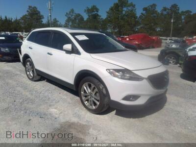 2013 Mazda CX-9 Grand Touring, белый — VIN JM3TB2DA9D0413828, IAAI