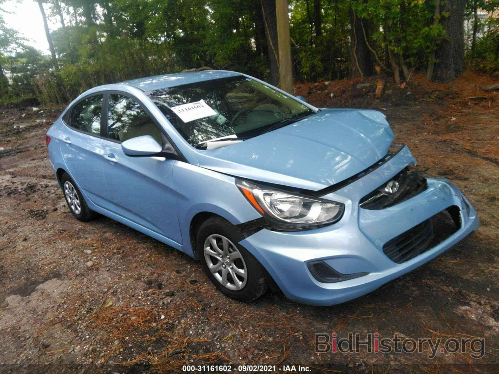 Photo KMHCT4AEXEU665862 - HYUNDAI ACCENT 2014