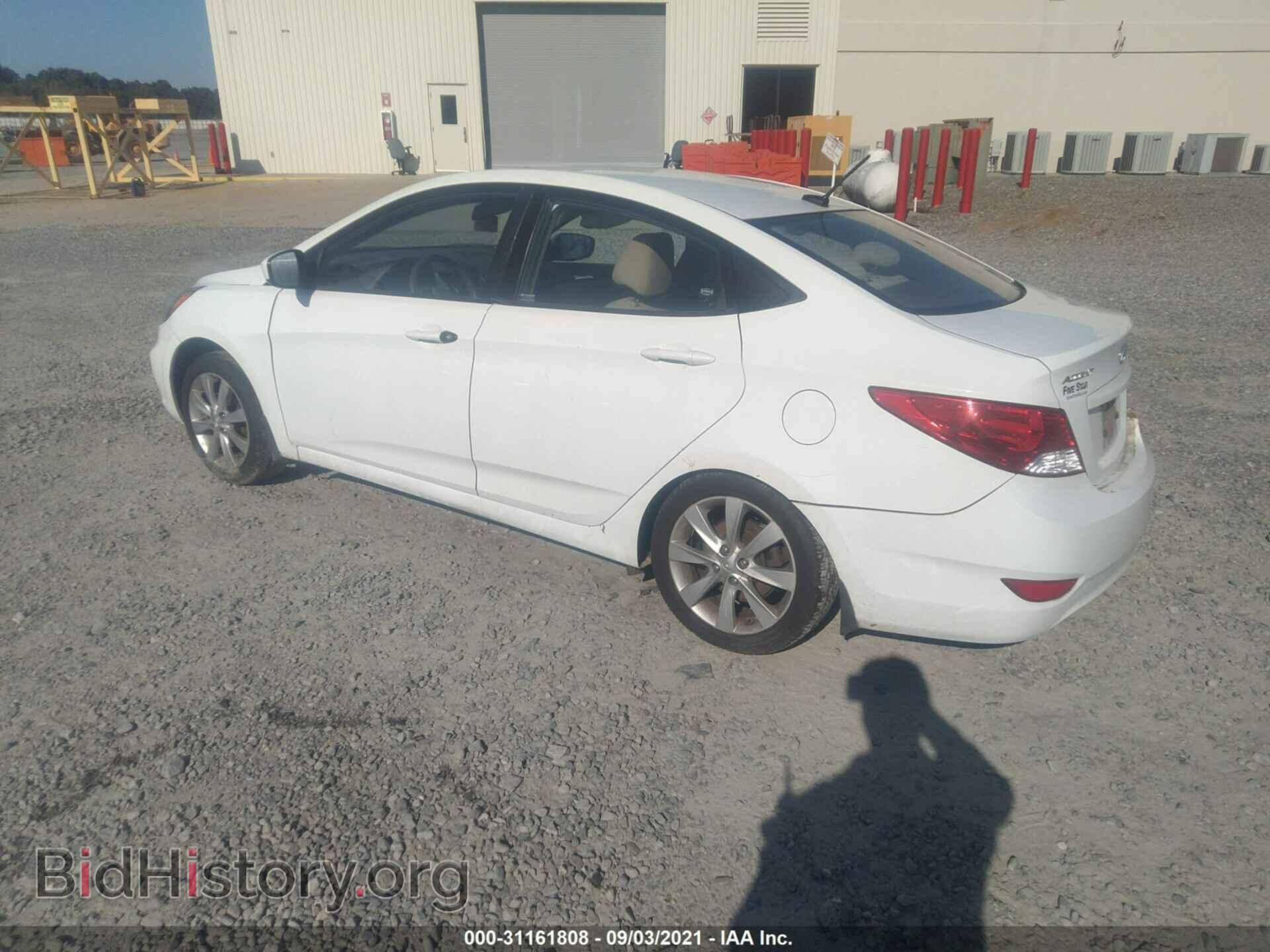 2013 HYUNDAI ACCENT - VIN: KMHCU4AE4DU355573 - Фото 3