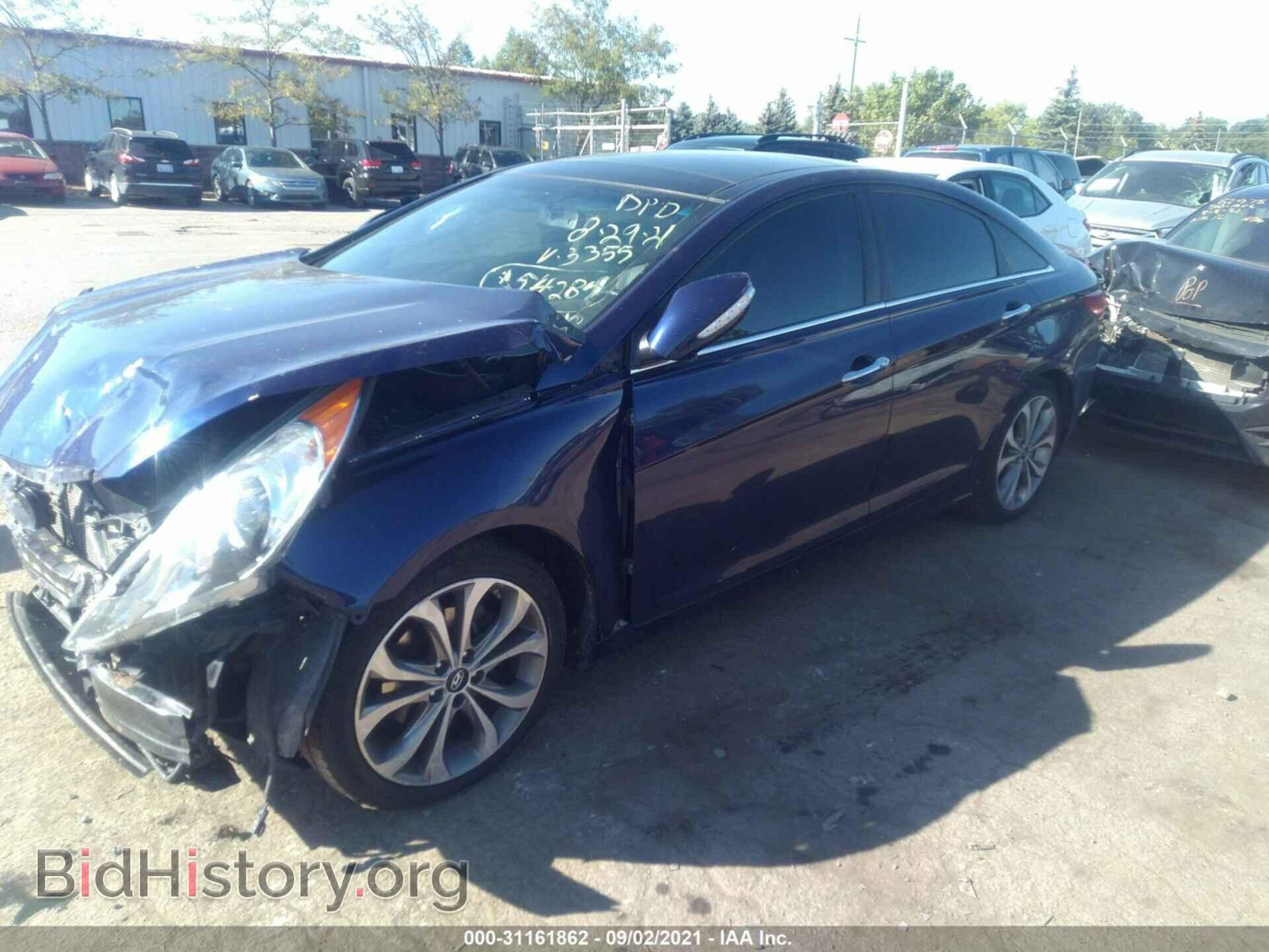 2013 HYUNDAI SONATA - VIN: 5NPEC4AB0DH663355 - Фото 2