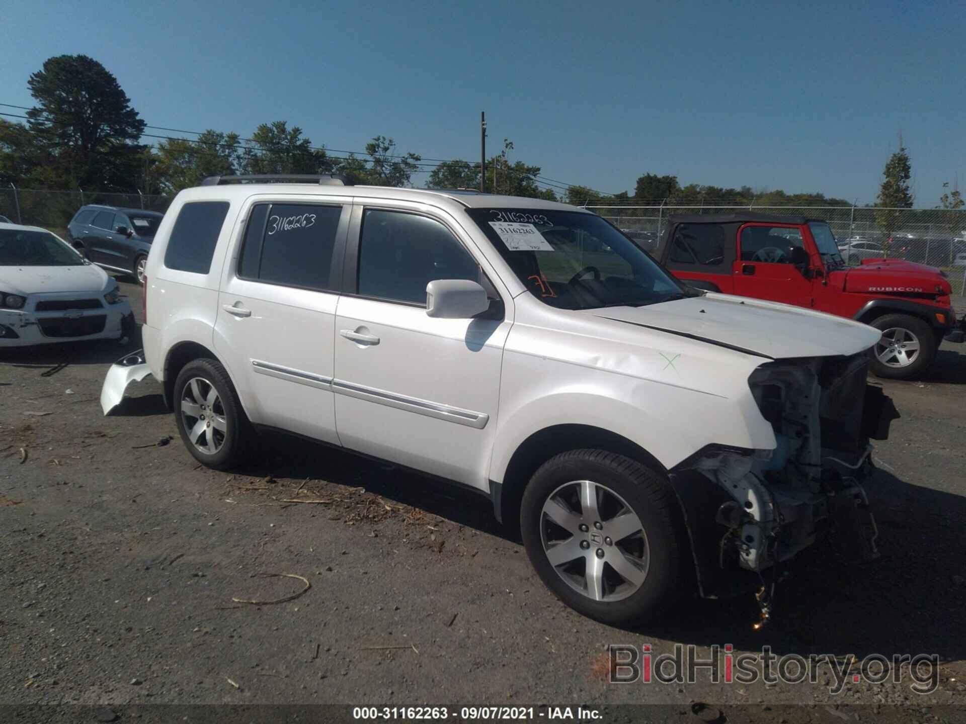 Photo 5FNYF4H9XDB049225 - HONDA PILOT 2013