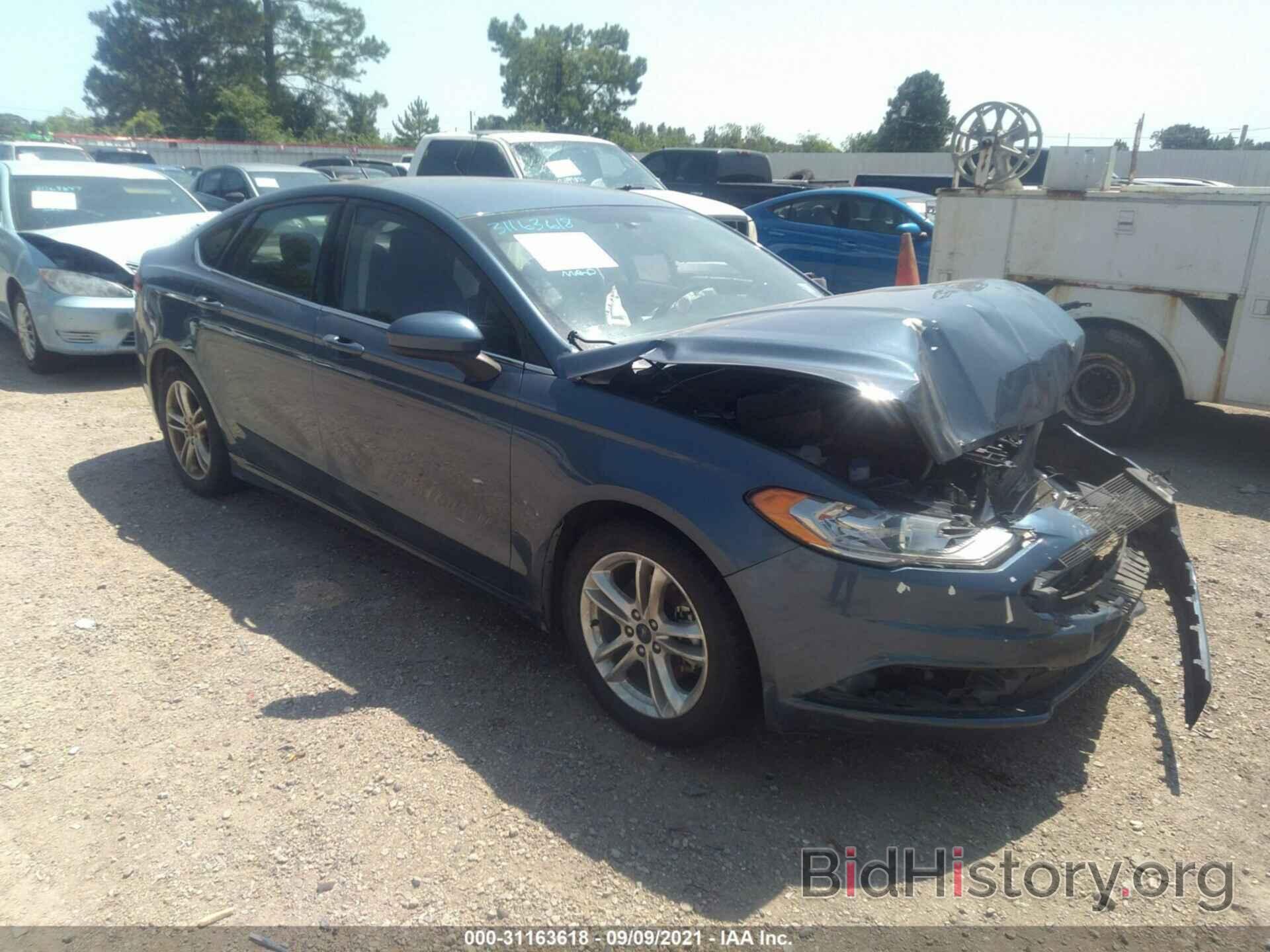 Photo 3FA6P0HDXJR145681 - FORD FUSION 2018