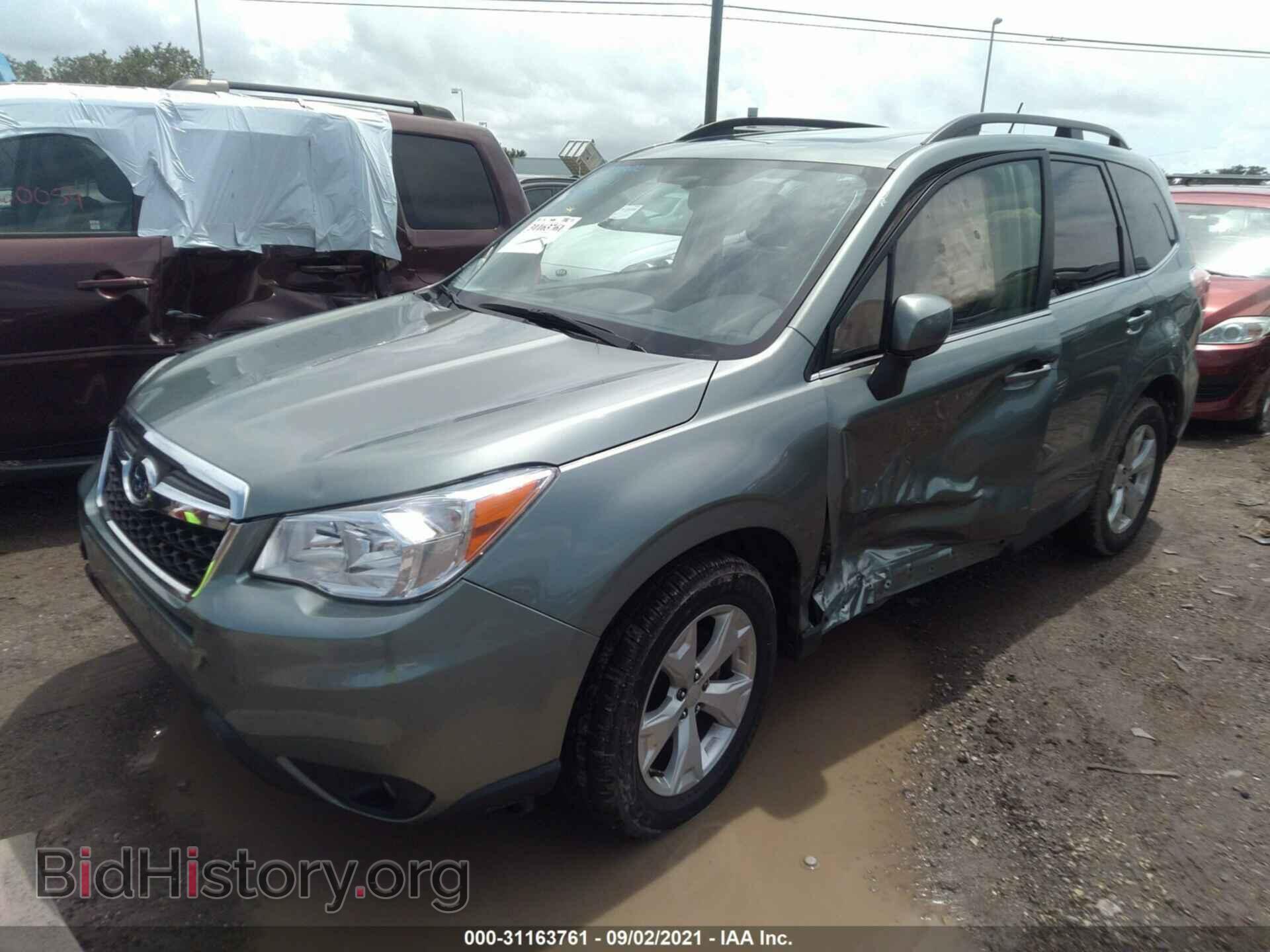 2014 SUBARU FORESTER - VIN: JF2SJAJC3EH425310 - Фото 2