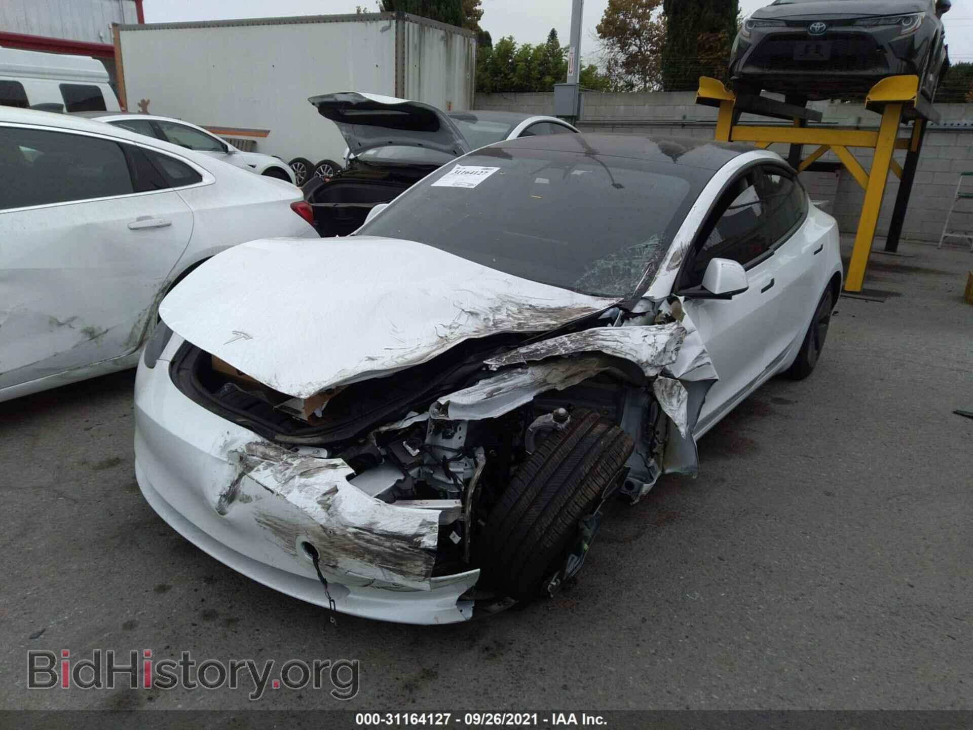 2021 TESLA MODEL 3 - VIN: 5YJ3E1EA4MF873909 - Photo 2