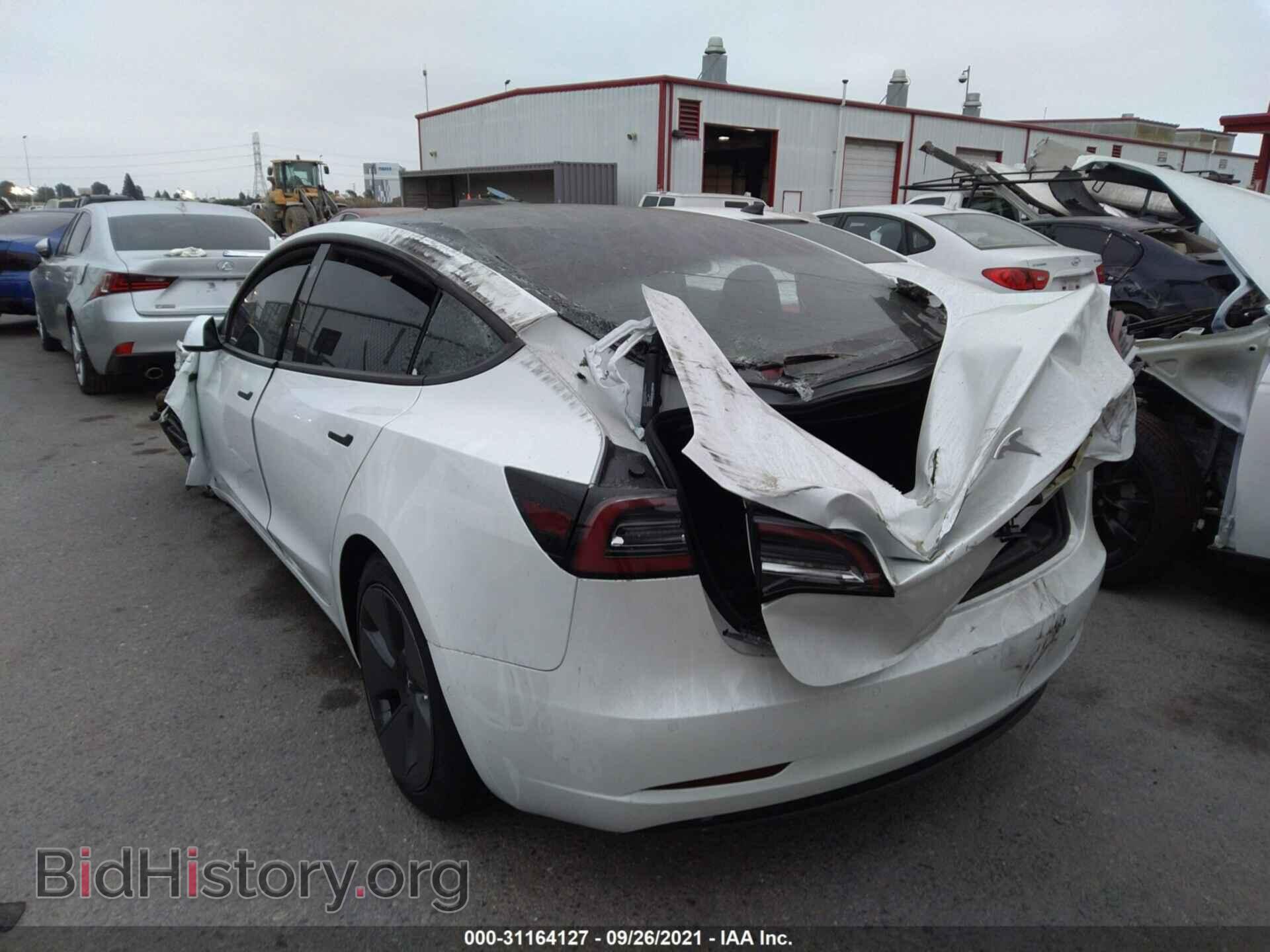 2021 TESLA MODEL 3 - VIN: 5YJ3E1EA4MF873909 - Photo 3