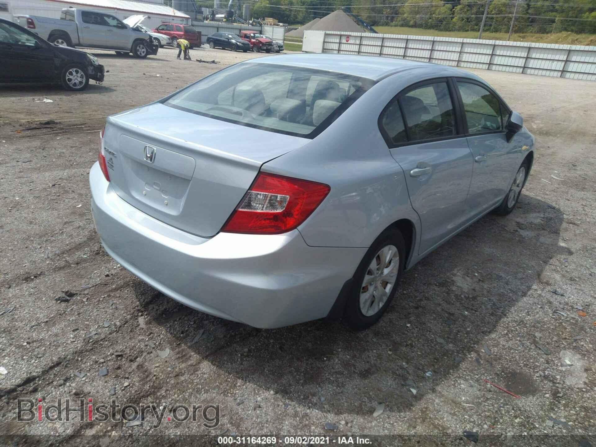 2012 HONDA CIVIC SDN - VIN: 19XFB2F55CE035454 - Фото 4