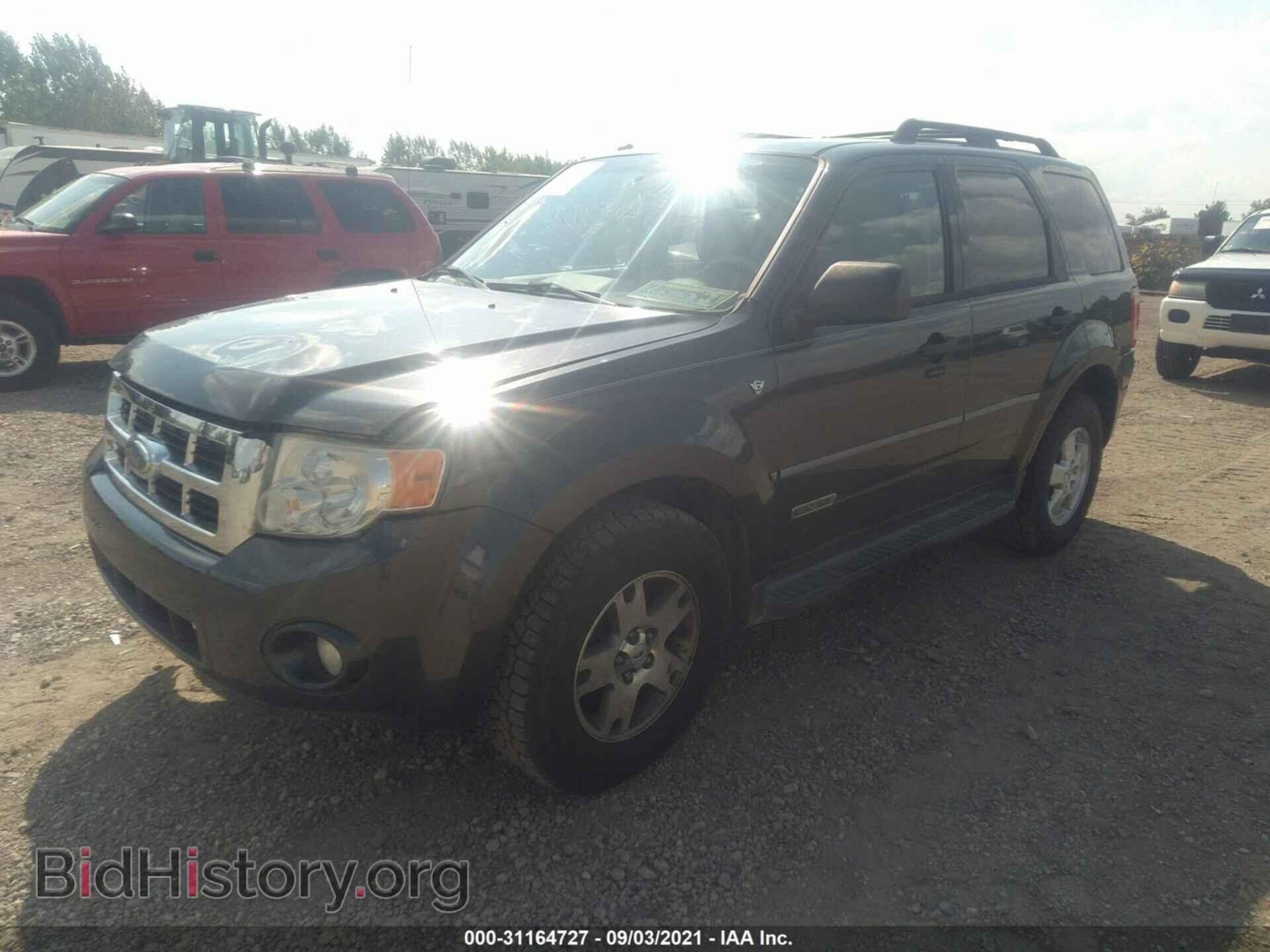 2008 FORD ESCAPE - VIN: 1FMCU93108KB36182 - Фото 2