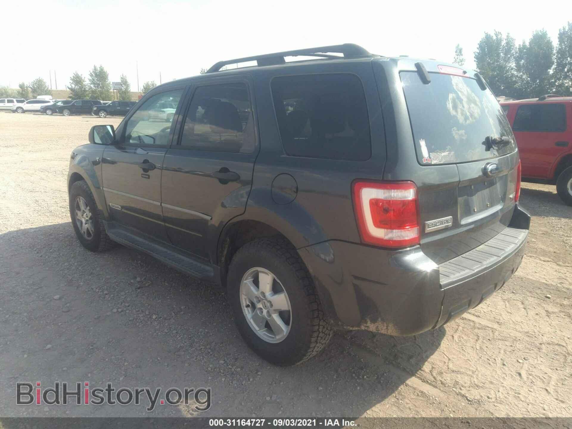2008 FORD ESCAPE - VIN: 1FMCU93108KB36182 - Фото 3