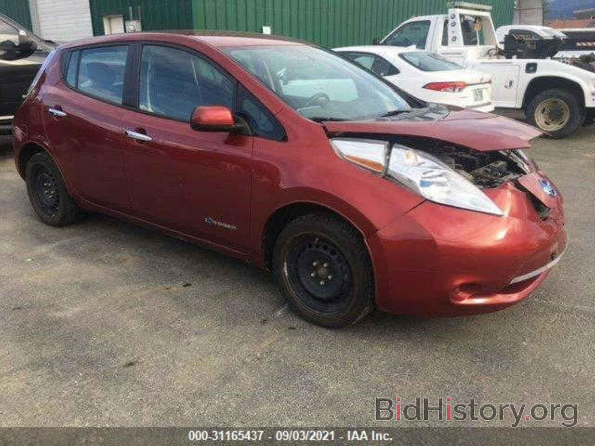 Photo 1N4AZ0CPXDC412486 - NISSAN LEAF 2013