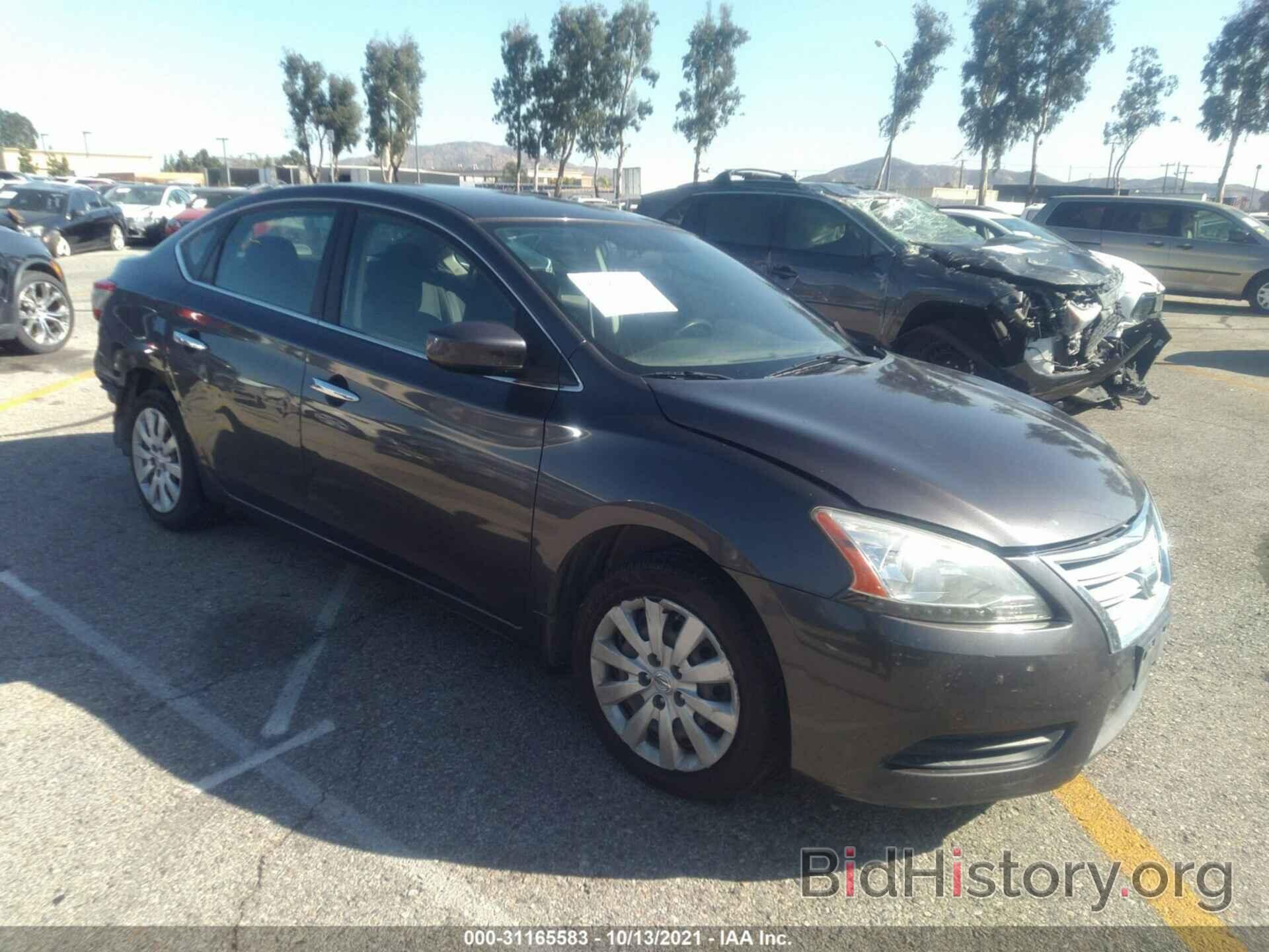 Photo 3N1AB7AP4DL789123 - NISSAN SENTRA 2013