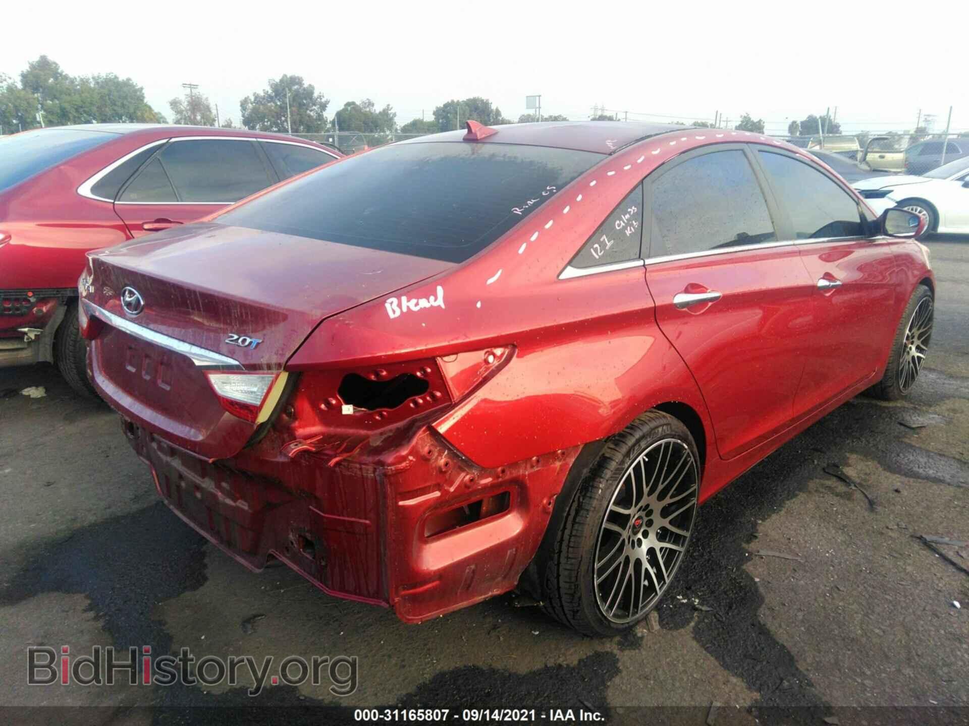 2012 HYUNDAI SONATA - VIN: 5NPEC4AB5CH363471 - Фото 4
