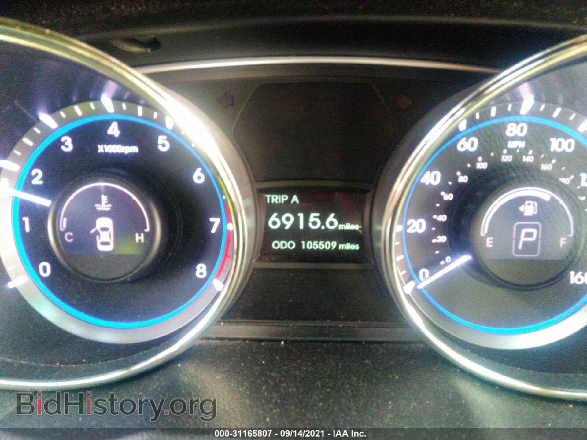 2012 HYUNDAI SONATA - VIN: 5NPEC4AB5CH363471 - Фото 7