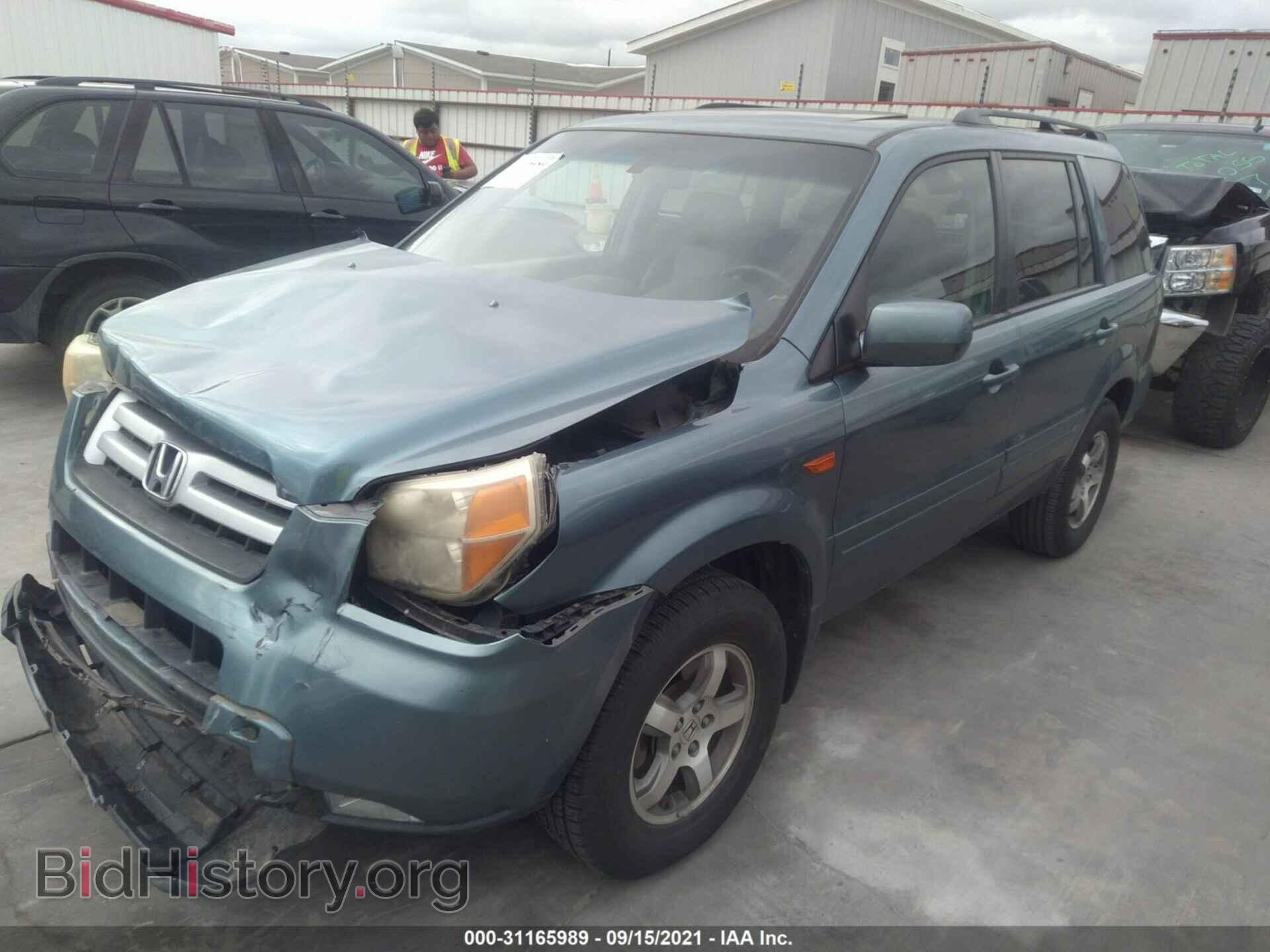 2006 HONDA PILOT - VIN: 5FNYF28536B037812 - Фото 2
