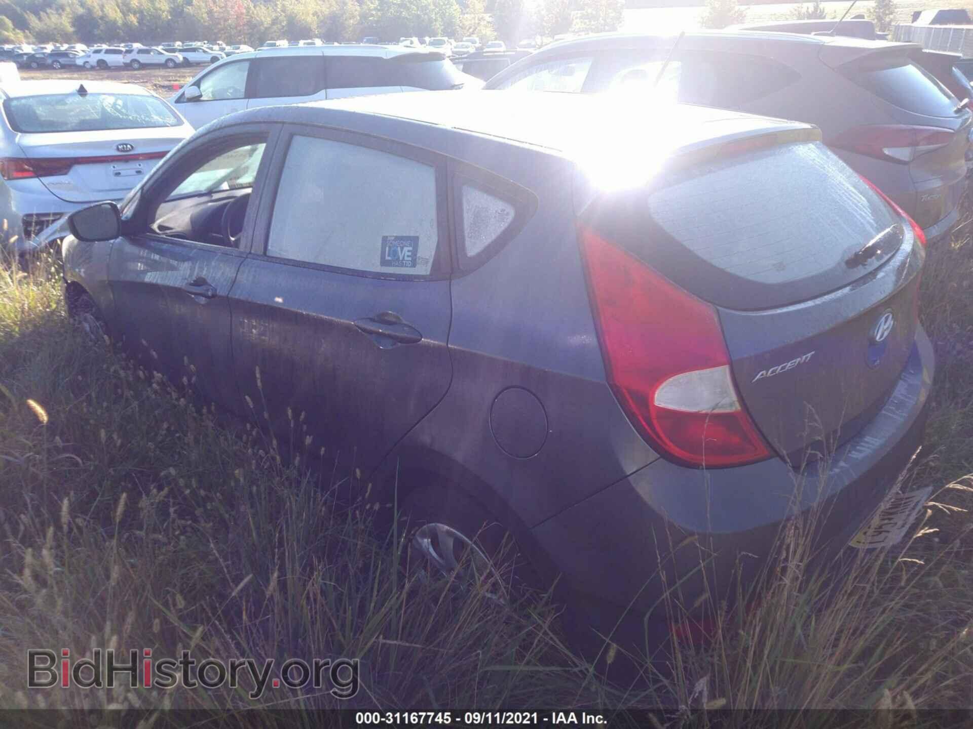 2012 HYUNDAI ACCENT - VIN: KMHCT5AE8CU015446 - Фото 3