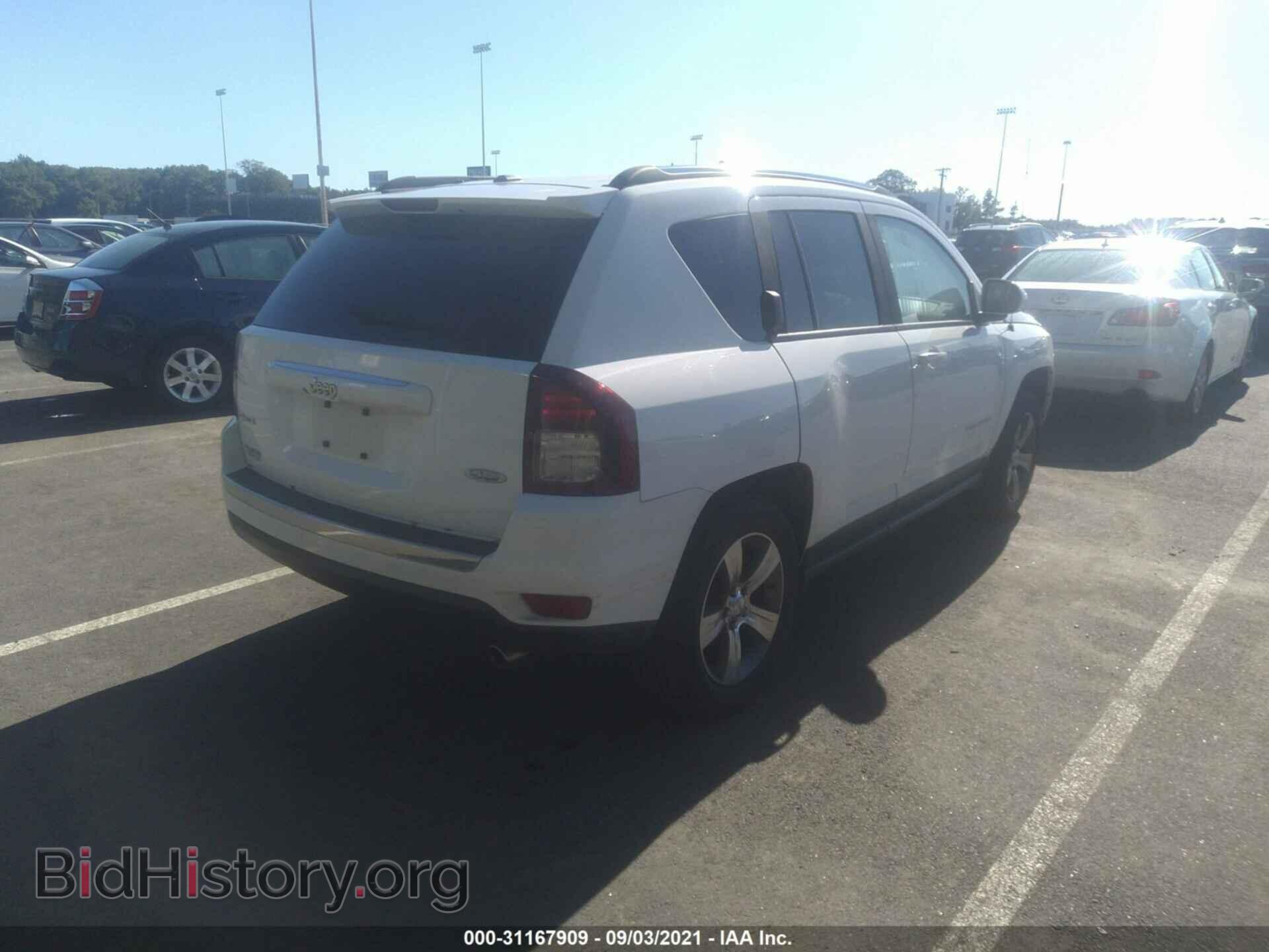 2016 JEEP COMPASS - VIN: 1C4NJDEB2GD697405 - Фото 4