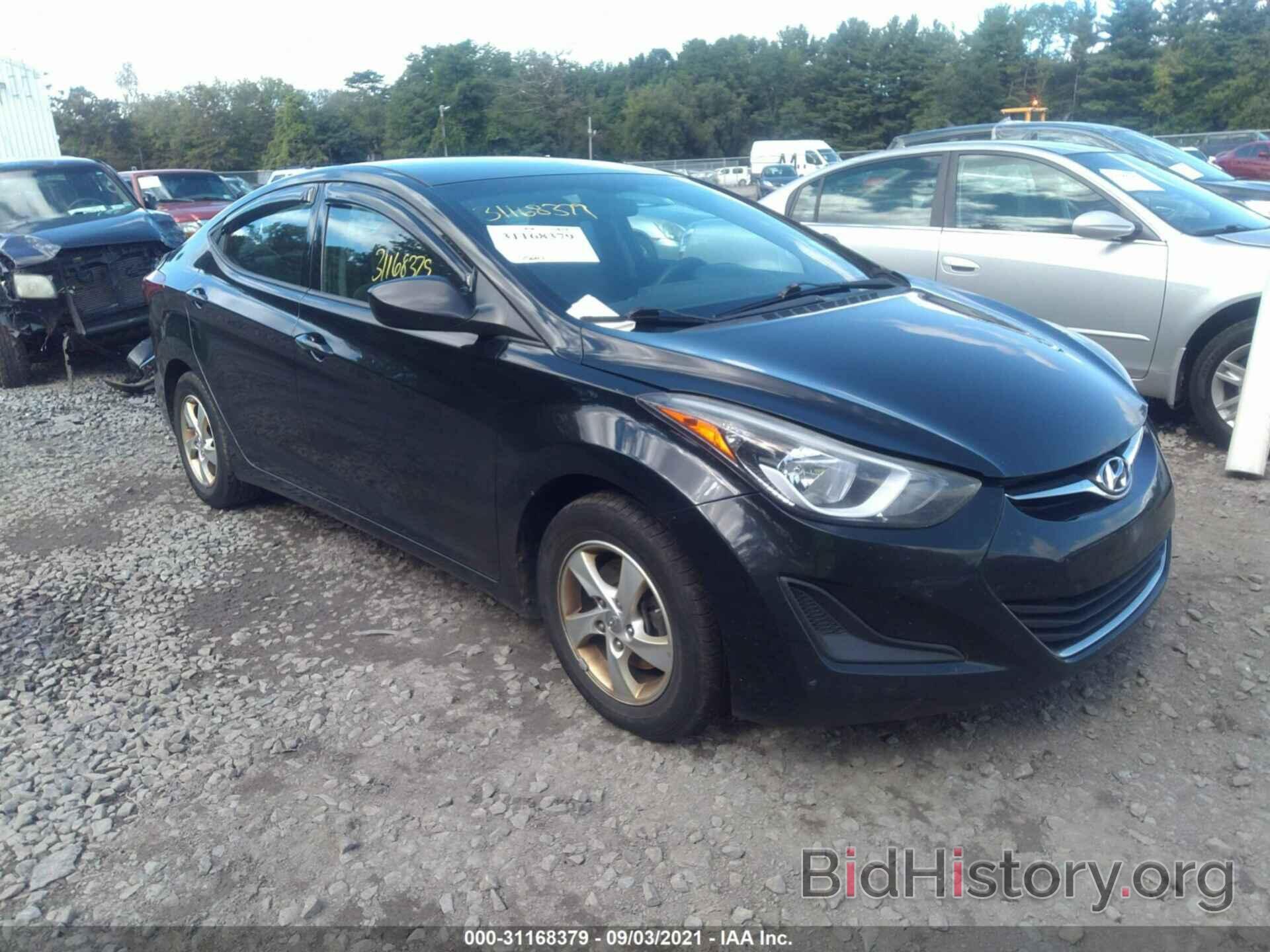 Photo 5NPDH4AE0EH546044 - HYUNDAI ELANTRA 2014