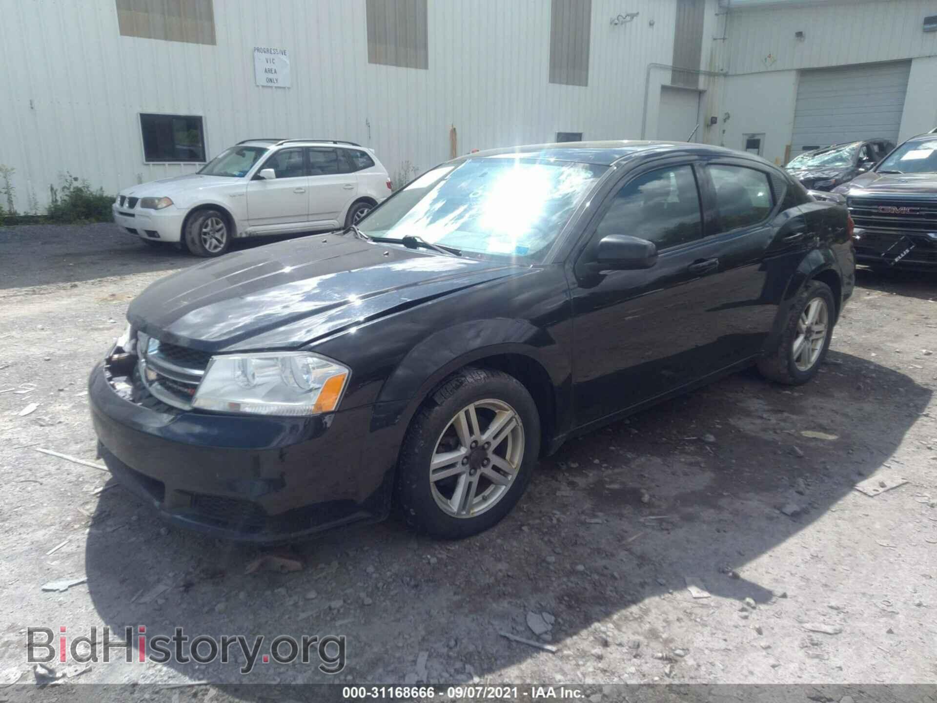 2012 DODGE AVENGER - VIN: 1C3CDZCB9CN286834 - Фото 2