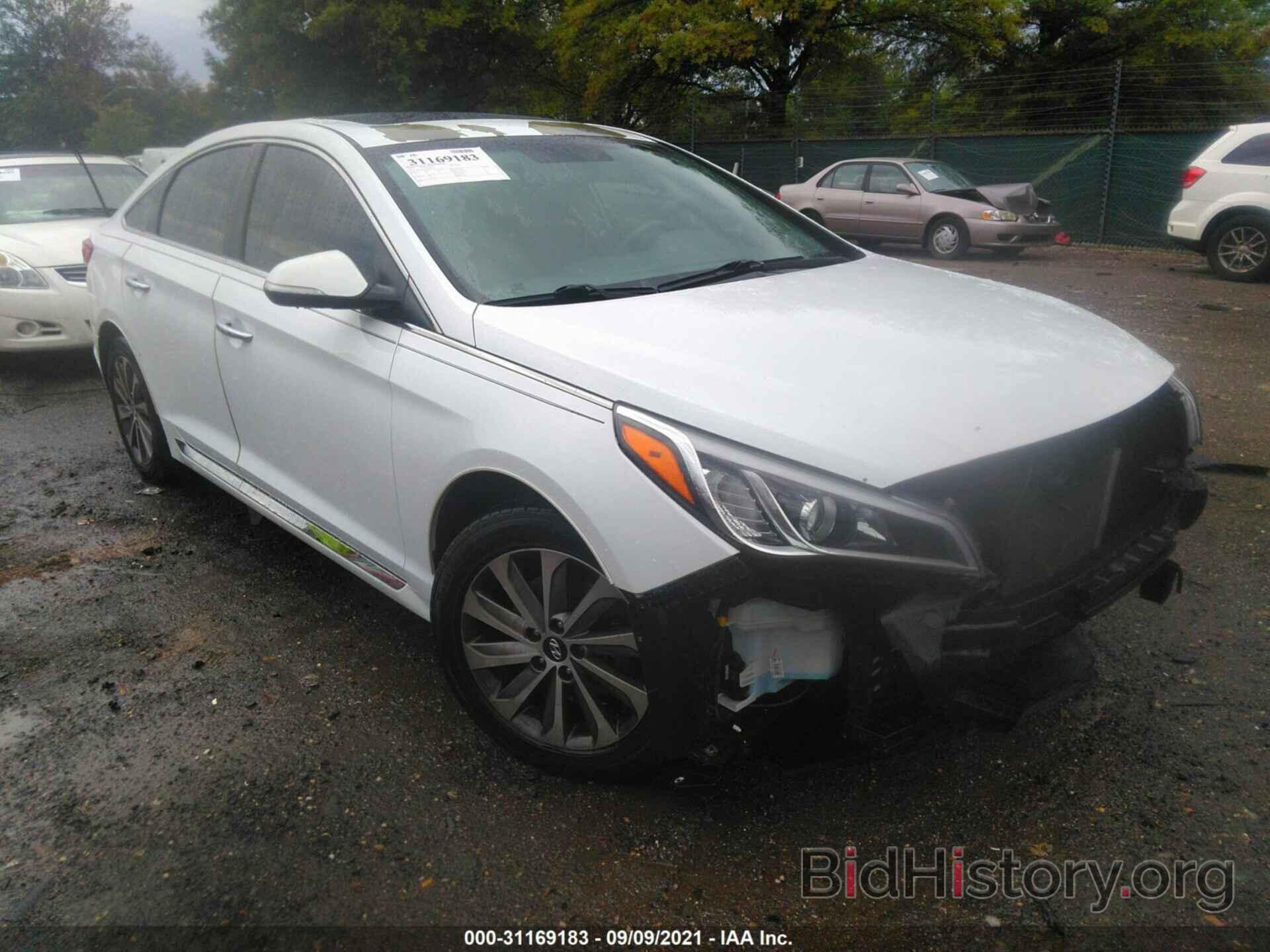 Фотография 5NPE34AF3GH435129 - HYUNDAI SONATA 2016