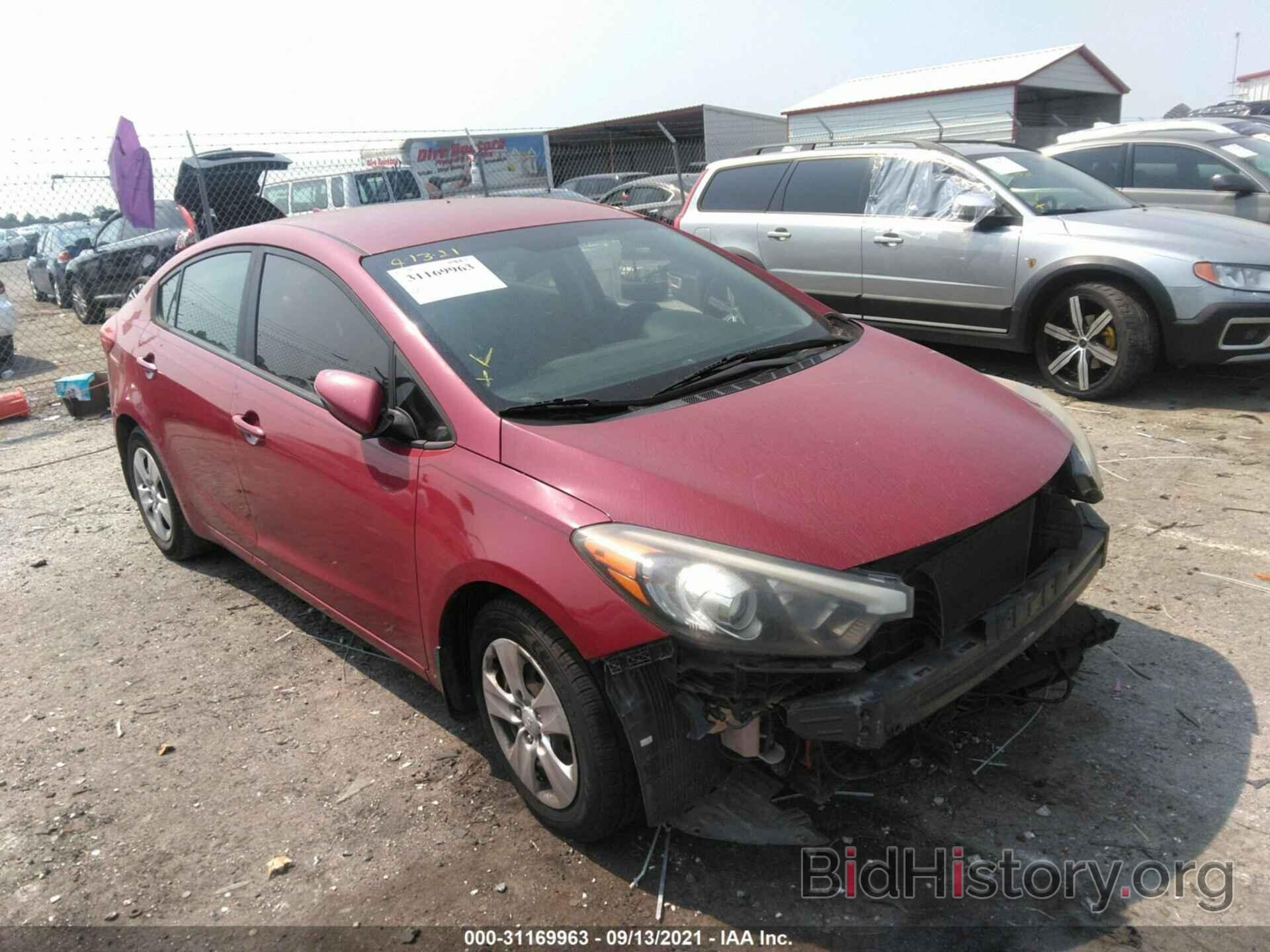 Photo KNAFX4A6XF5329751 - KIA FORTE 2015