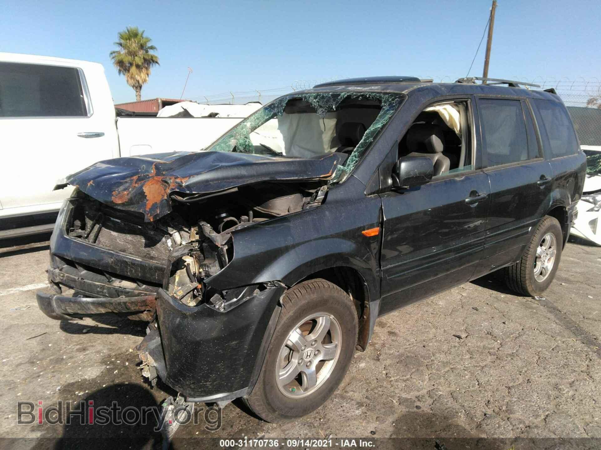2006 HONDA PILOT - VIN: 5FNYF28606B025318 - Фото 2