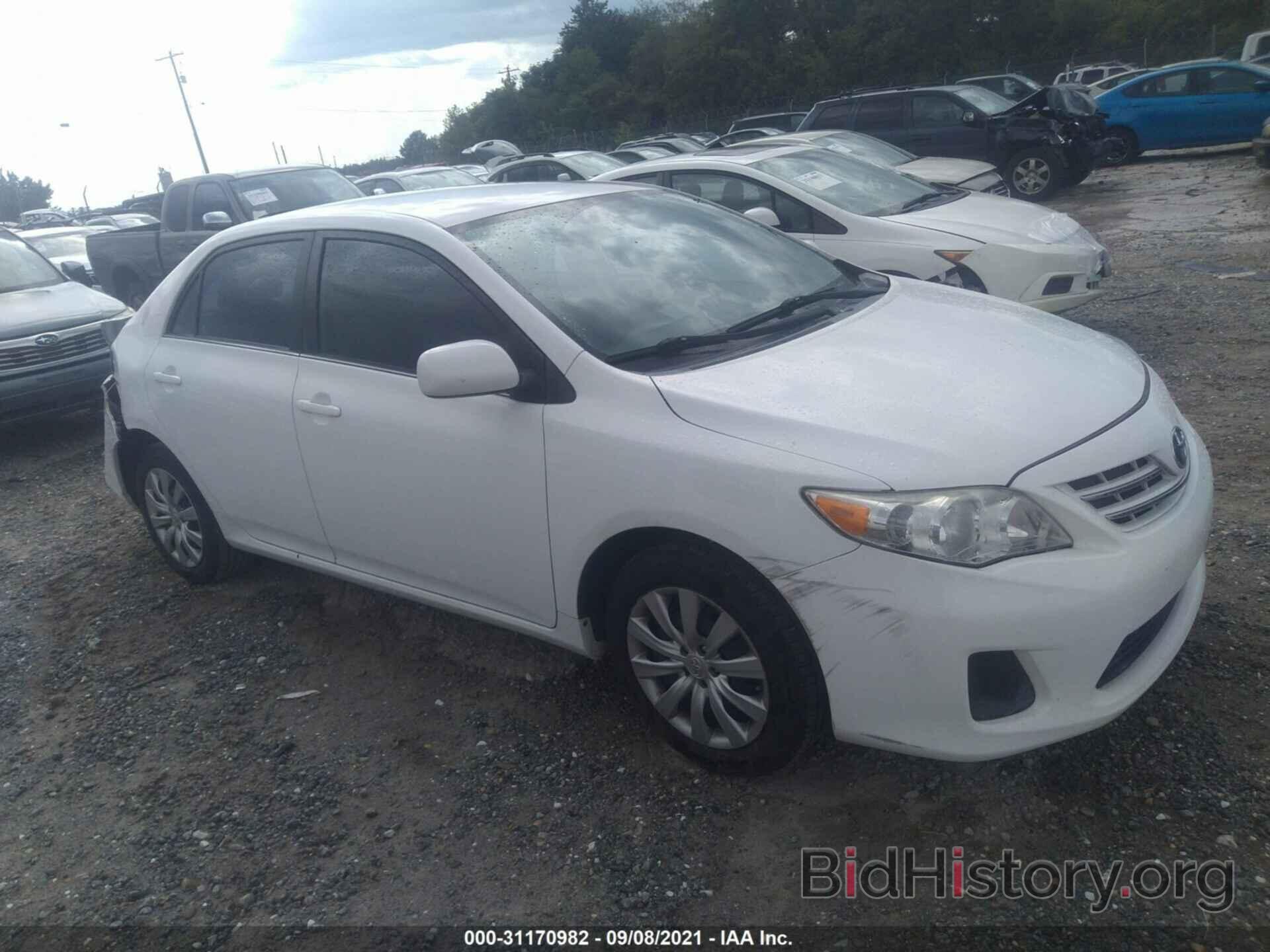 Photo 2T1BU4EE0DC072482 - TOYOTA COROLLA 2013