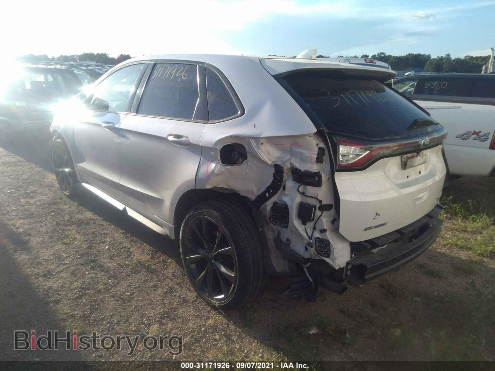 2015 FORD EDGE - VIN: 2FMTK4AP5FBB35990 - Фото 3
