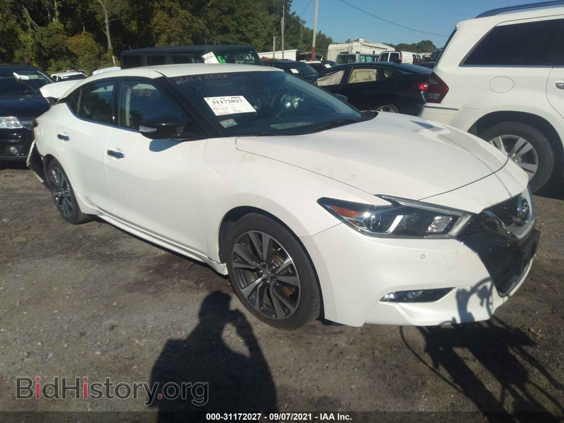 Фотография 1N4AA6AP1HC435643 - NISSAN MAXIMA 2017