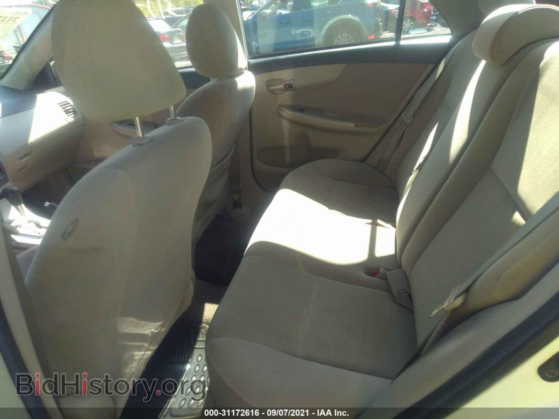 2011 TOYOTA COROLLA - VIN: 2T1BU4EE4BC596134 - Фото 8