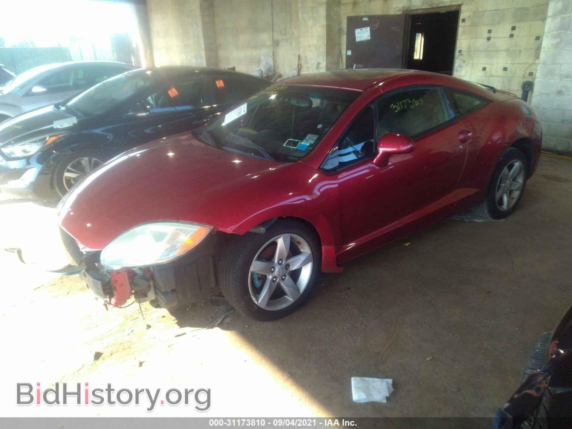 2008 MITSUBISHI ECLIPSE - VIN: 4A3AK24F68E030530 - Фото 2