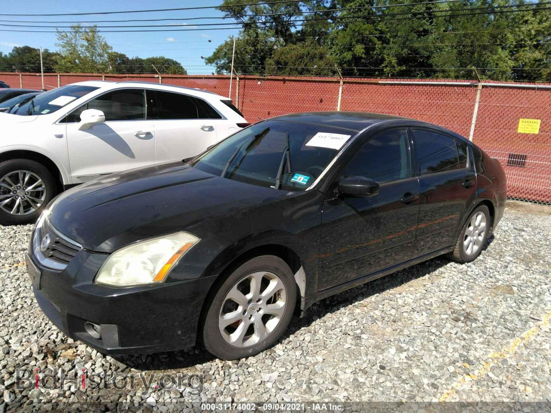 2007 NISSAN MAXIMA - VIN: 1N4BA41E17C865663 - Фото 2