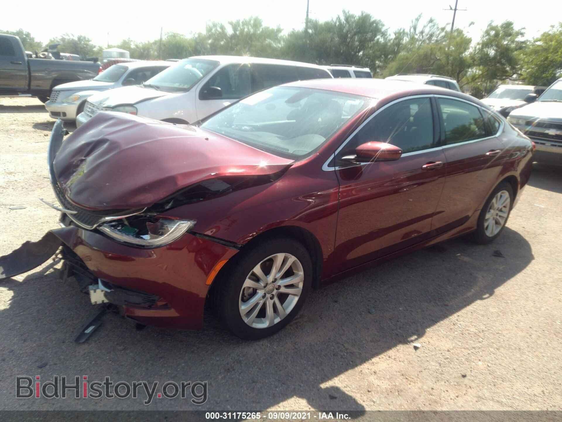 2016 CHRYSLER 200 - VIN: 1C3CCCAB5GN150709 - Фото 2