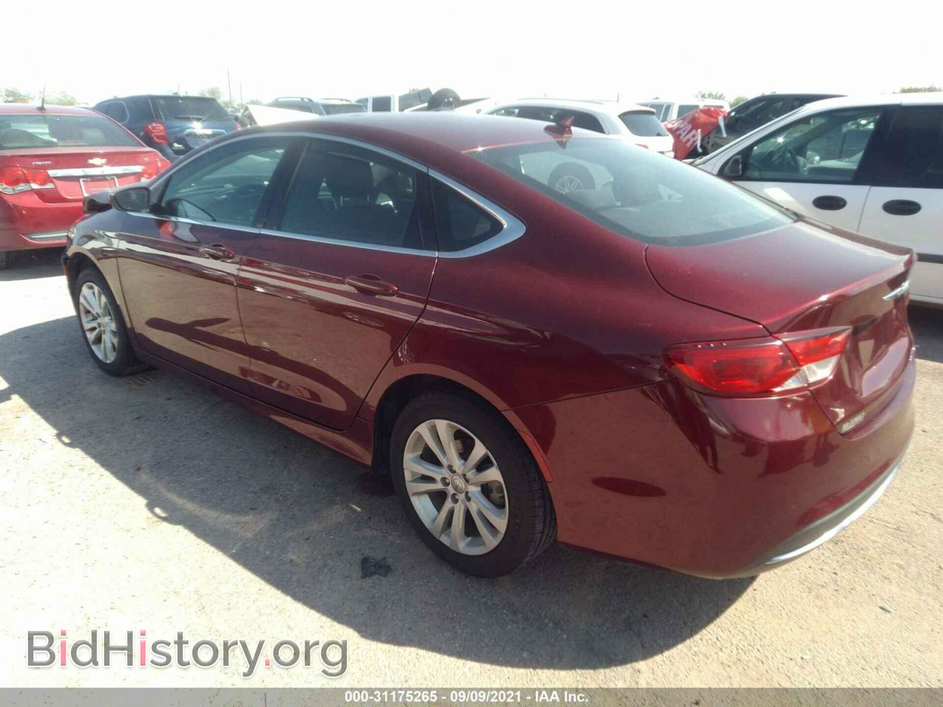 2016 CHRYSLER 200 - VIN: 1C3CCCAB5GN150709 - Фото 3