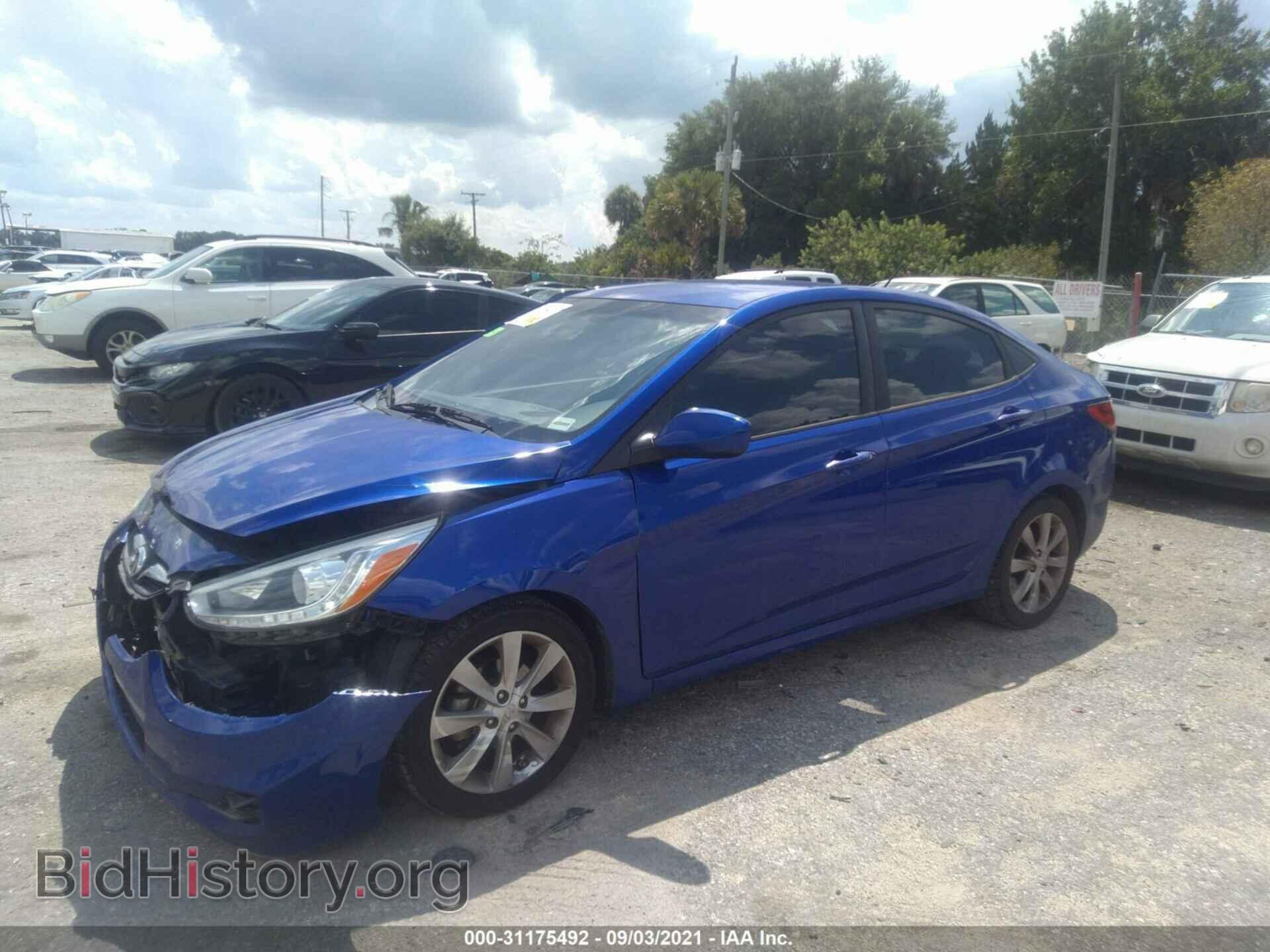 2014 HYUNDAI ACCENT - VIN: KMHCU4AE2EU679042 - Photo 2