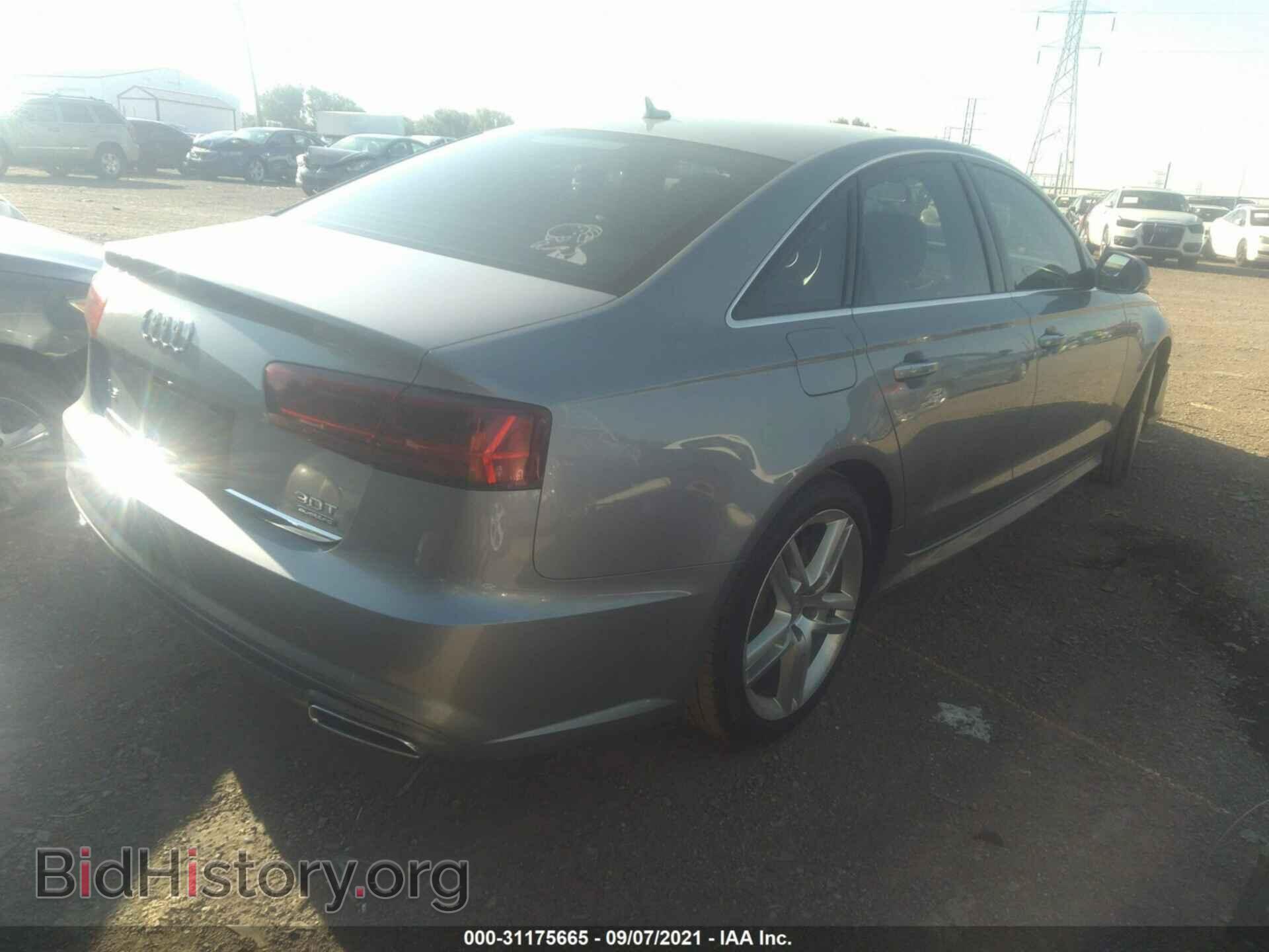 2016 AUDI A6 - VIN: WAUFGAFC9GN064545 - Фото 4