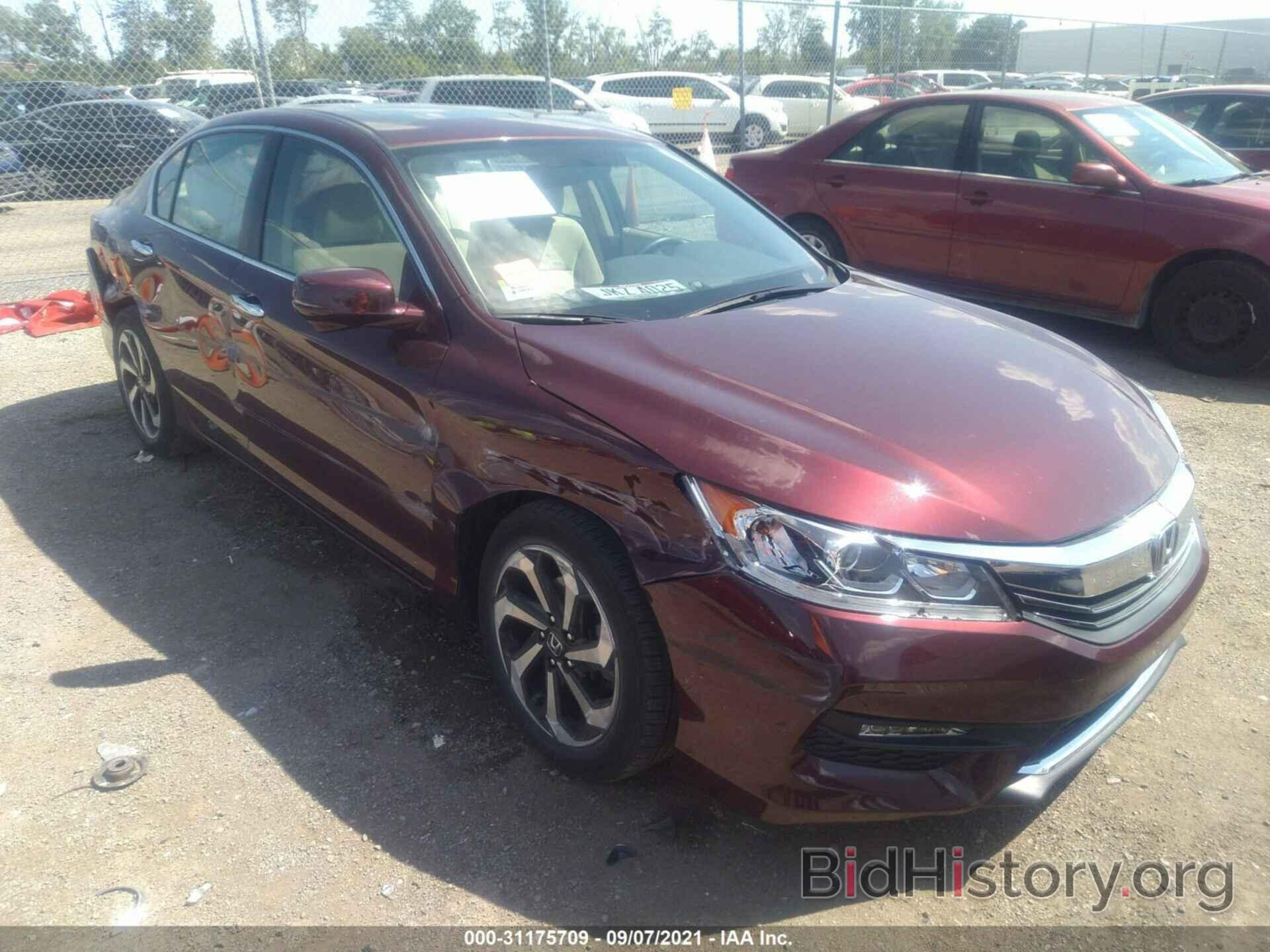 Photo 1HGCR2F73GA234917 - HONDA ACCORD SEDAN 2016