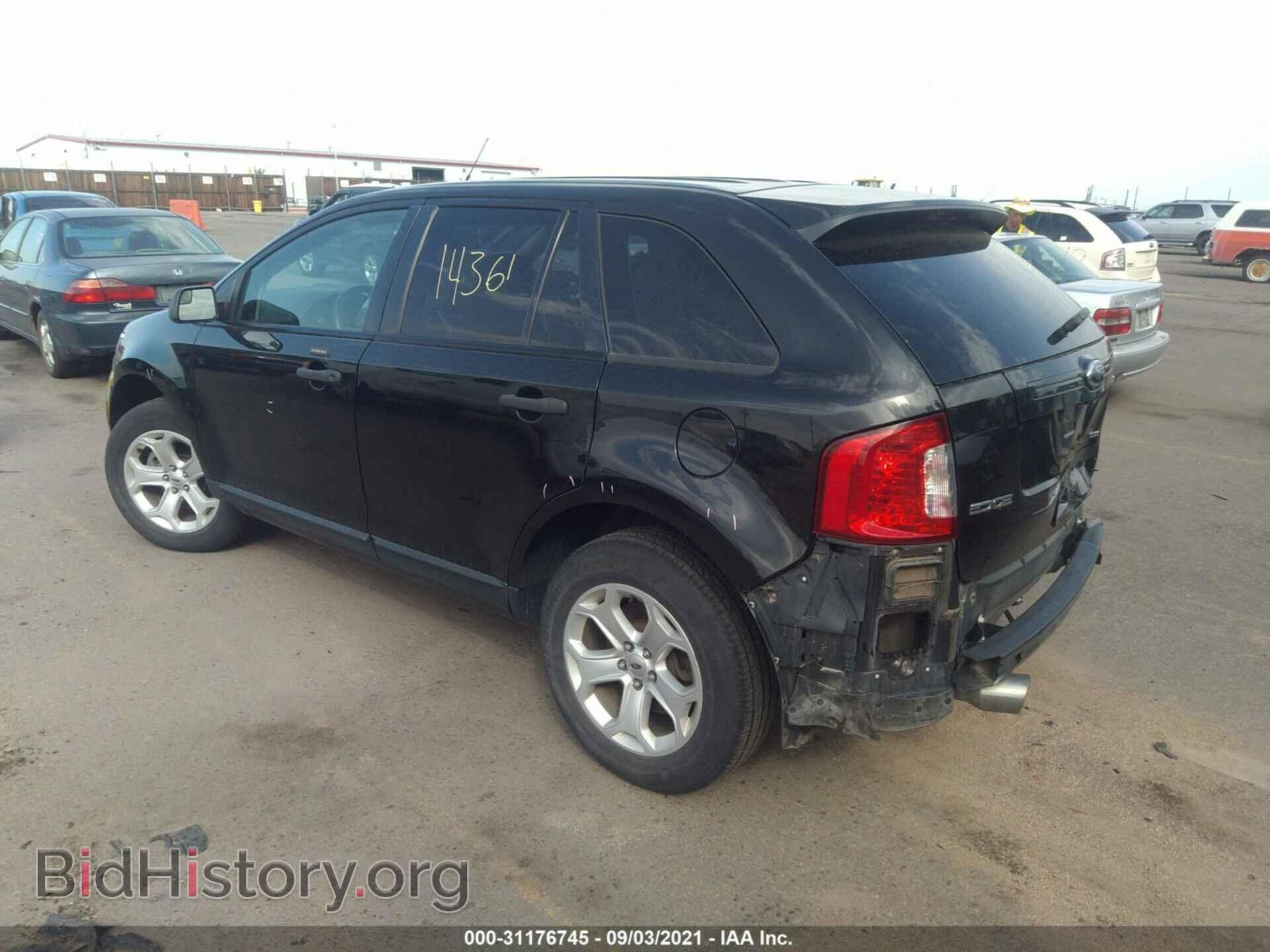 2014 FORD EDGE - VIN: 2FMDK4GC5EBB30327 - Фото 3