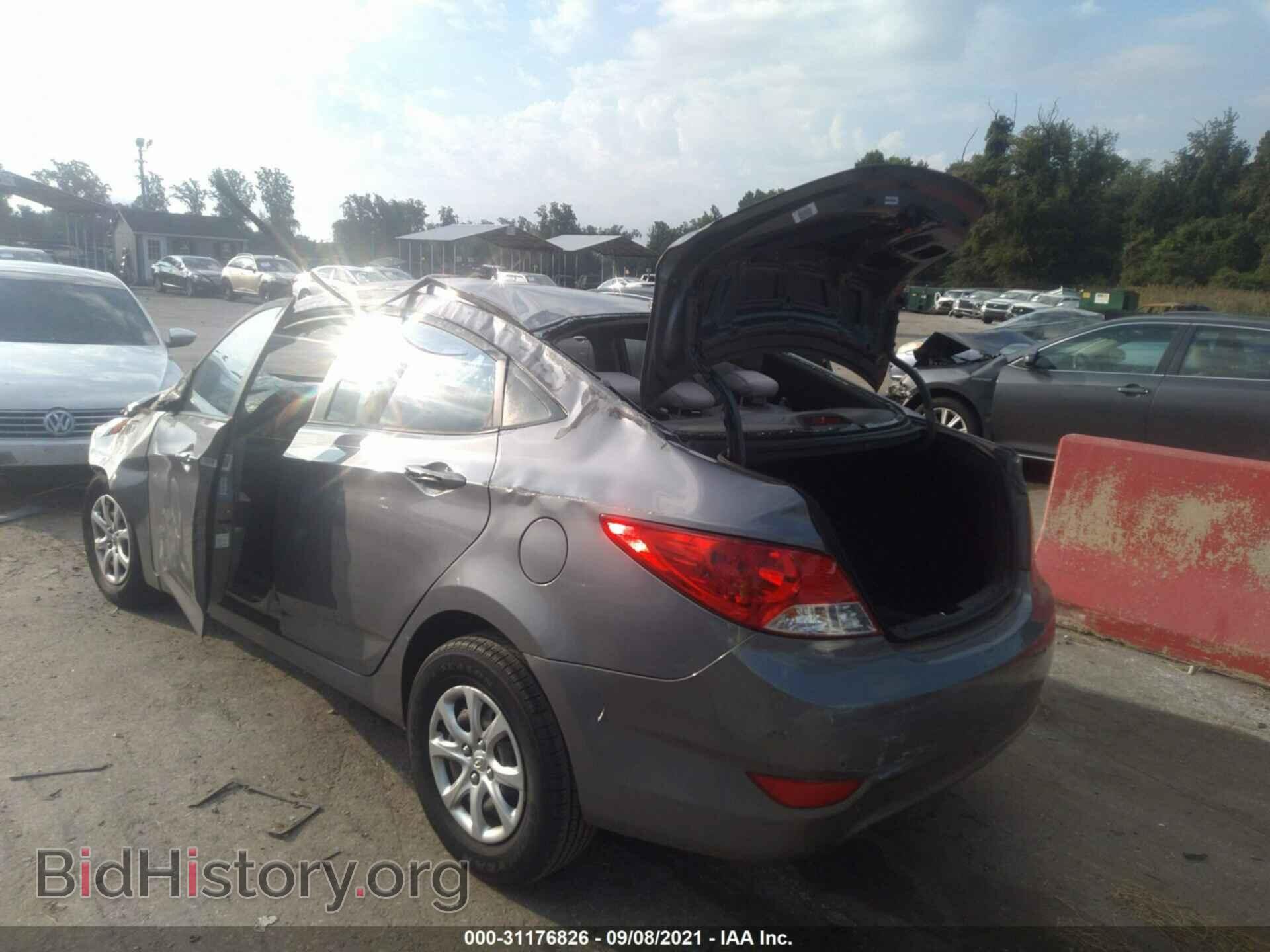 2014 HYUNDAI ACCENT - VIN: KMHCT4AE4EU694113 - Photo 3