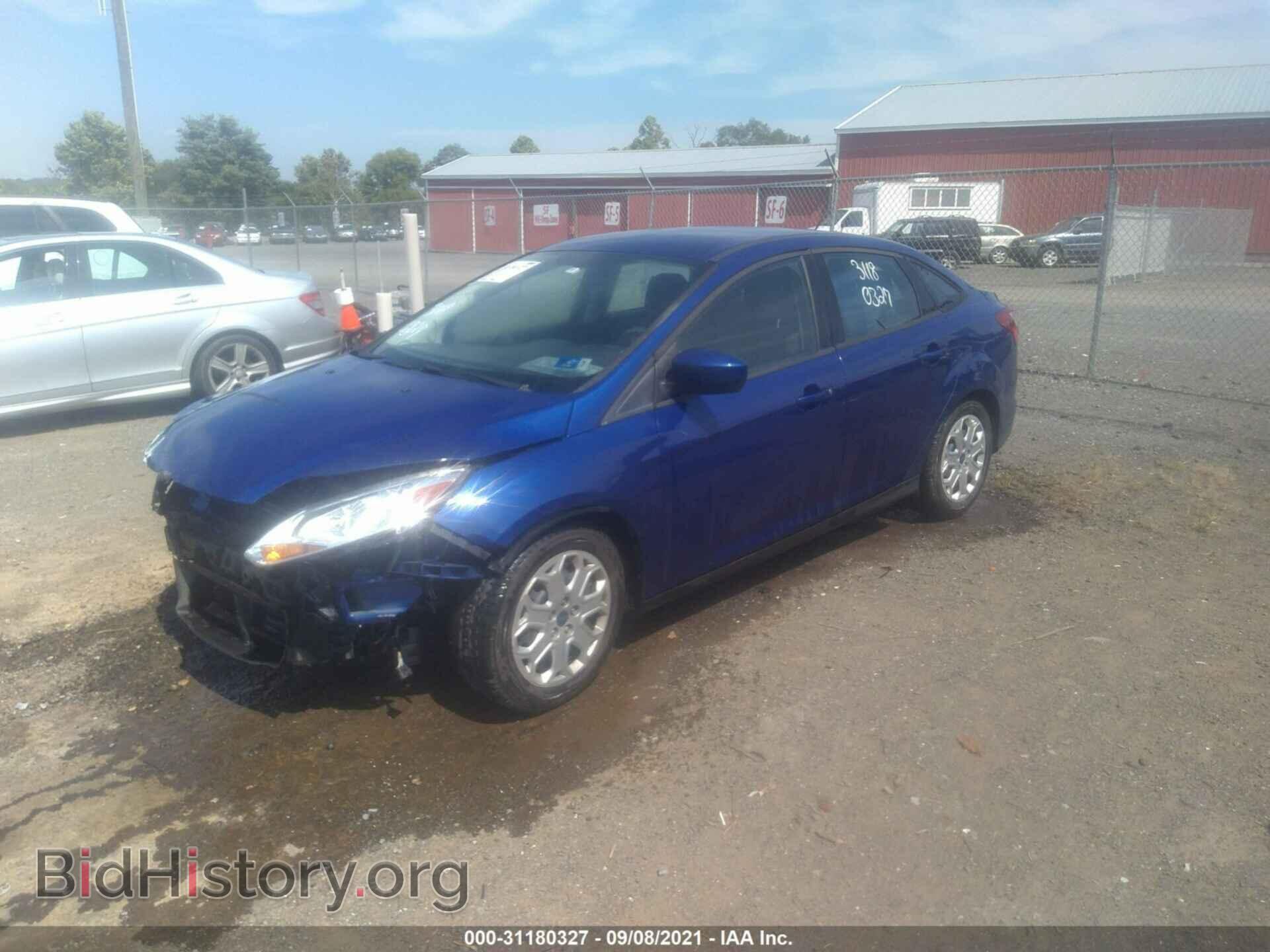 2012 FORD FOCUS - VIN: 1FAHP3F2XCL462938 - Фото 2