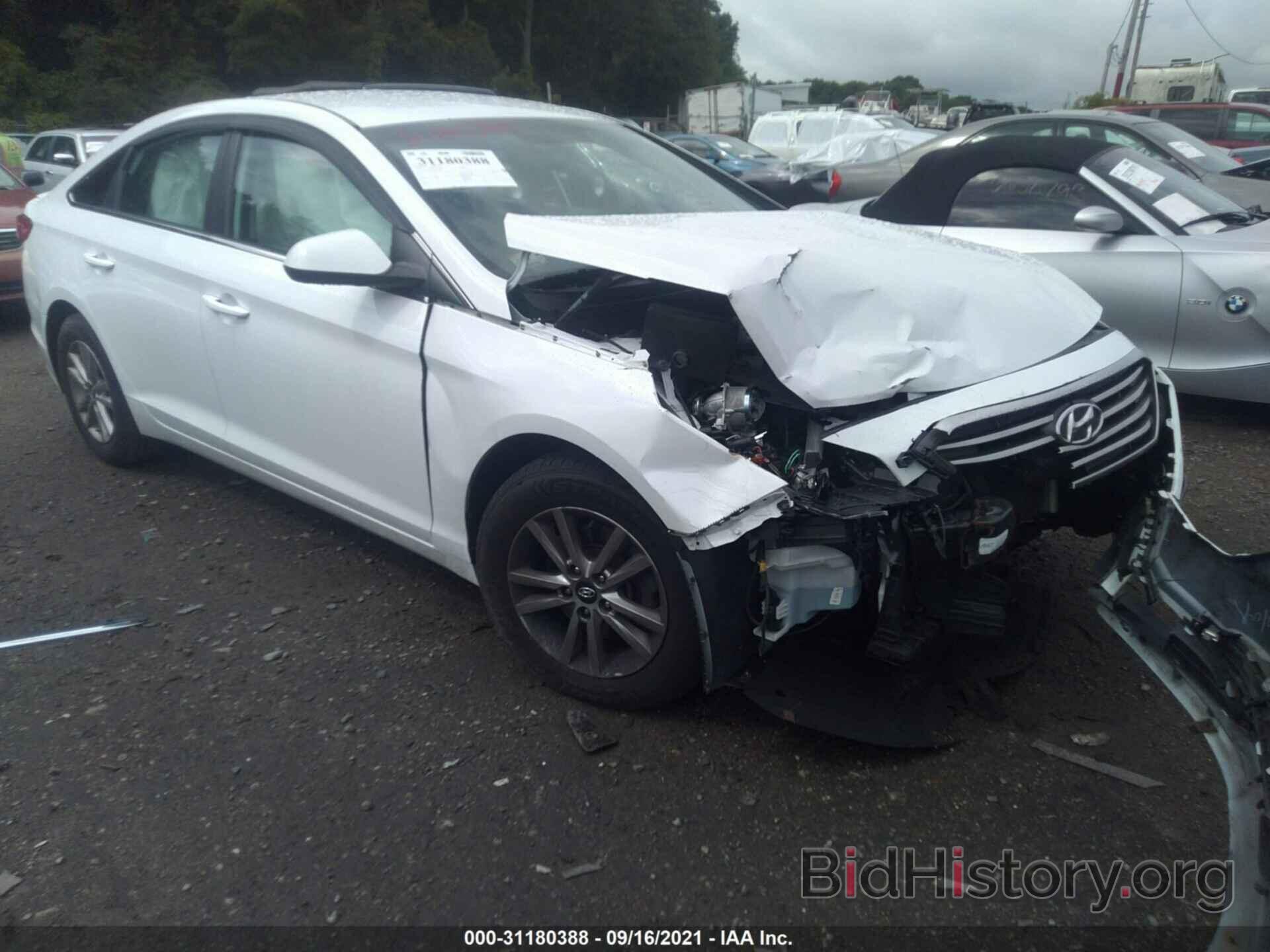 Photo 5NPE24AF2GH350107 - HYUNDAI SONATA 2016