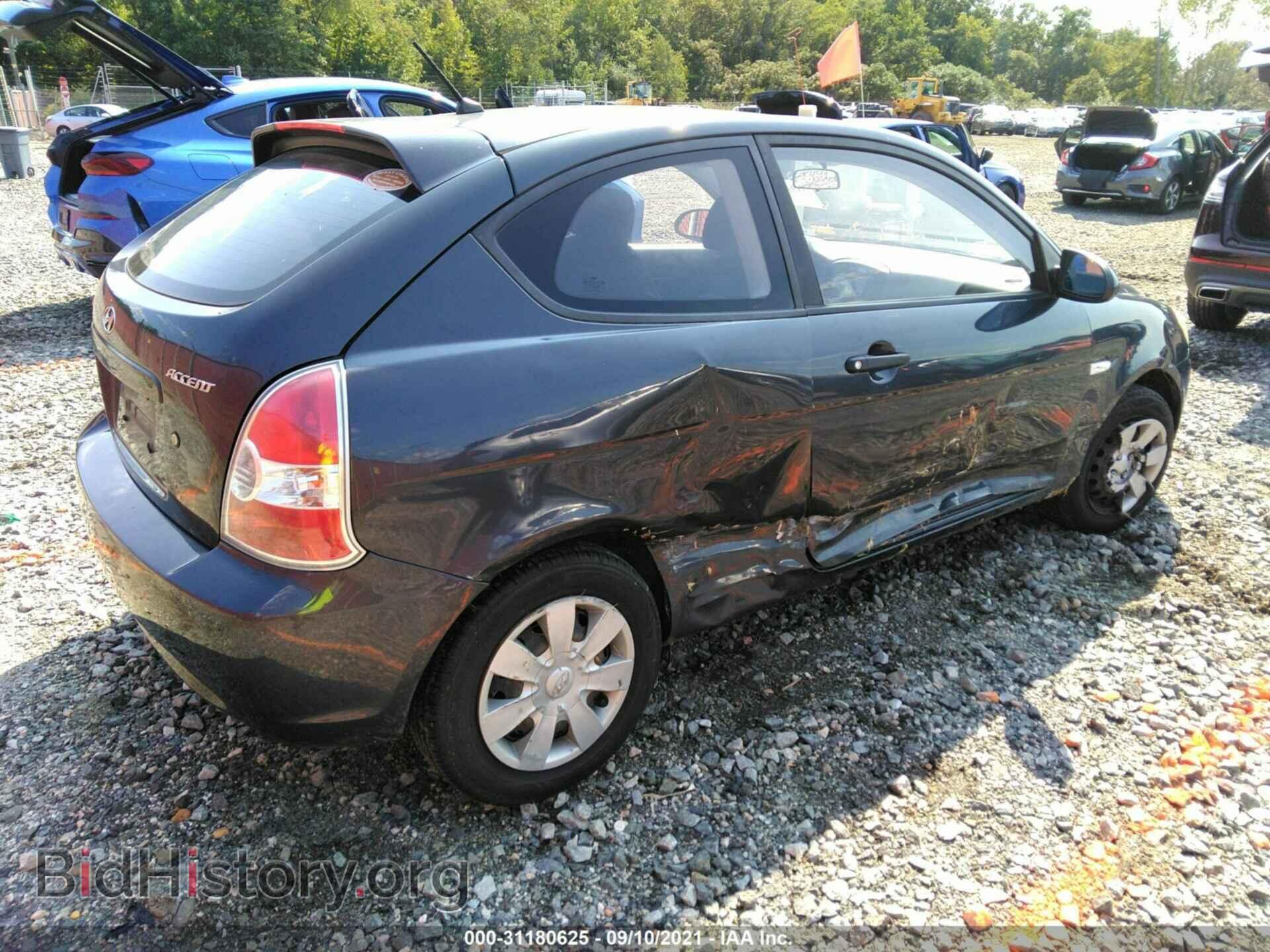2007 HYUNDAI ACCENT - VIN: KMHCM36C67U002273 - Фото 4