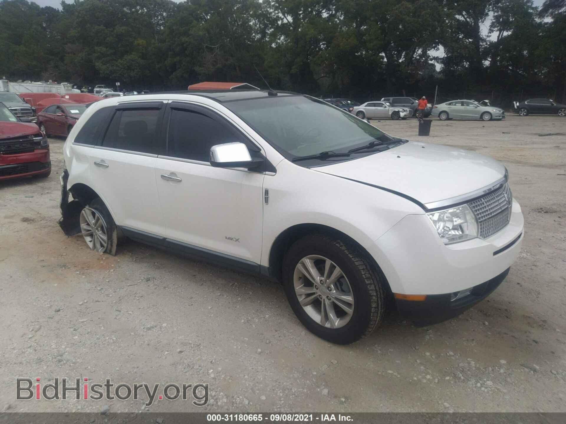 Фотография 2LMDJ6JC2ABJ03916 - LINCOLN MKX 2010
