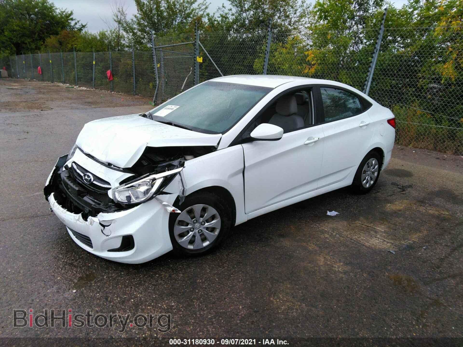 2016 HYUNDAI ACCENT - VIN: KMHCT4AEXGU979191 - Фото 2