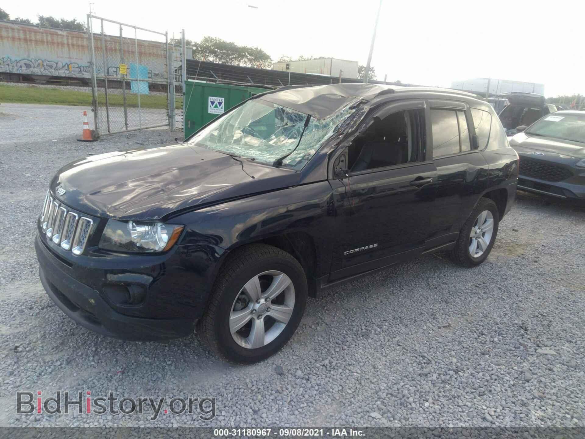 2014 JEEP COMPASS - VIN: 1C4NJCEB4ED691032 - Фото 2