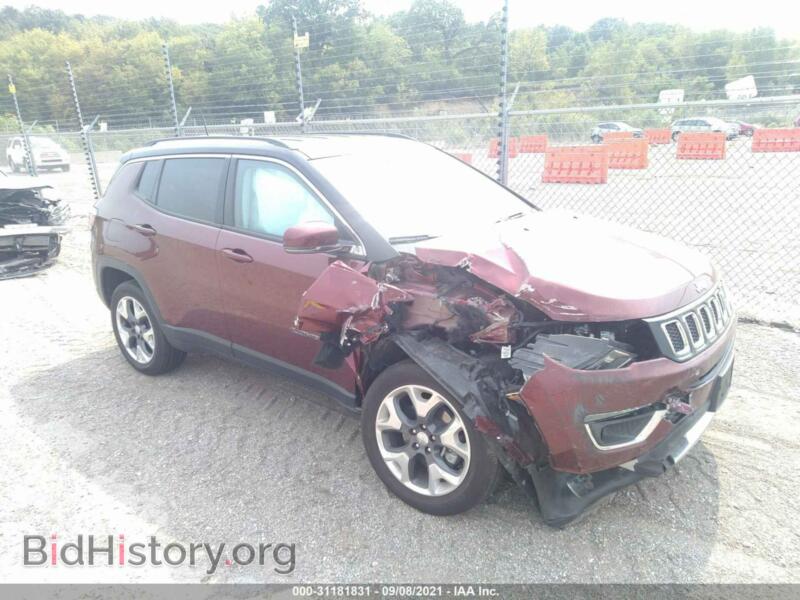2021 Jeep COMPASS Limited (VIN 3C4NJDCB2MT559095) — фото 1 из 11, IAAI, повреждение: передняя часть